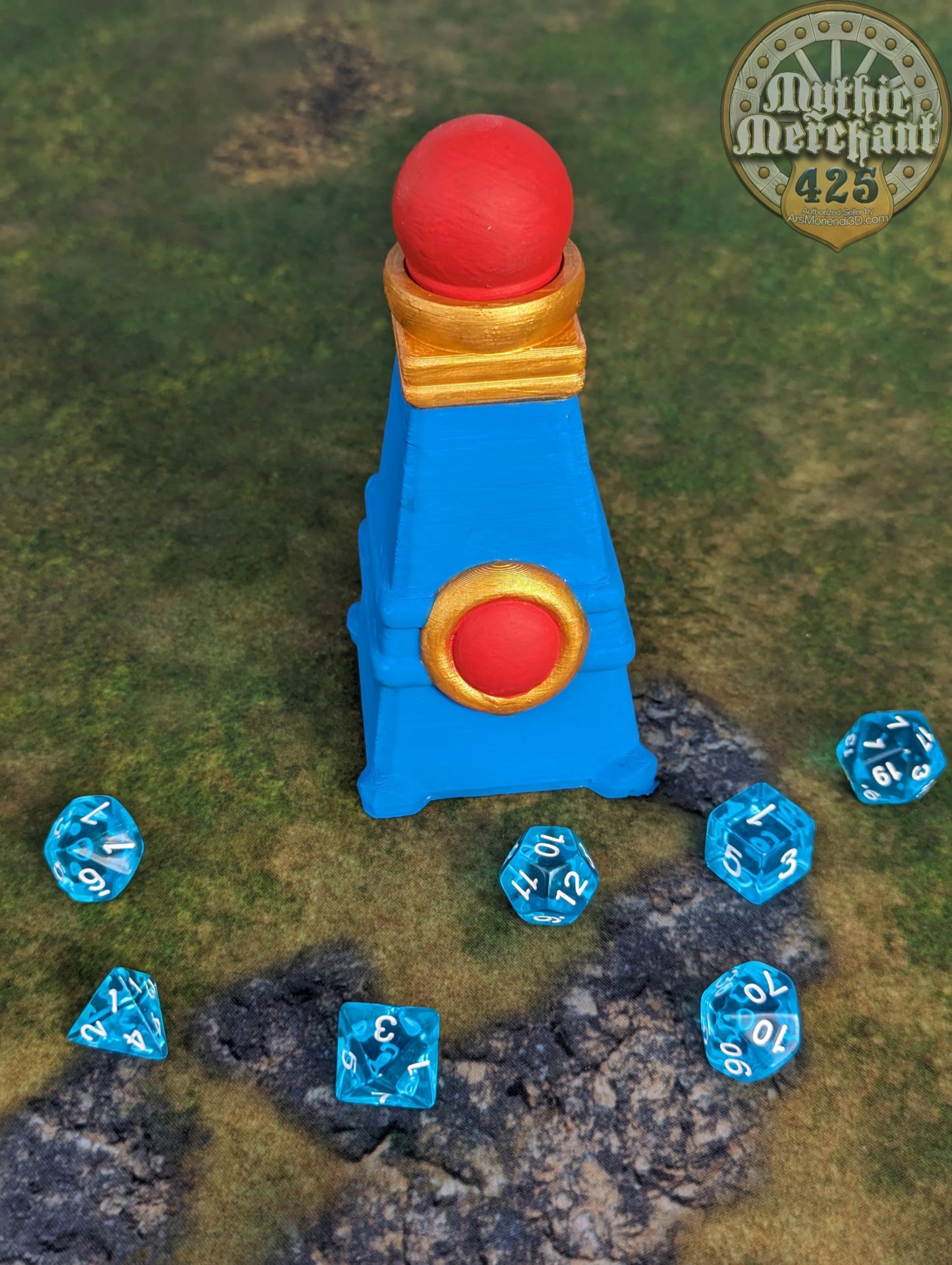 Magic Mana Potion 3D Printed Dice Jail | RPG Dice Vault | D20 Storage Box | Player Gift - Amplify Your Rolls with Arcane Reserves!