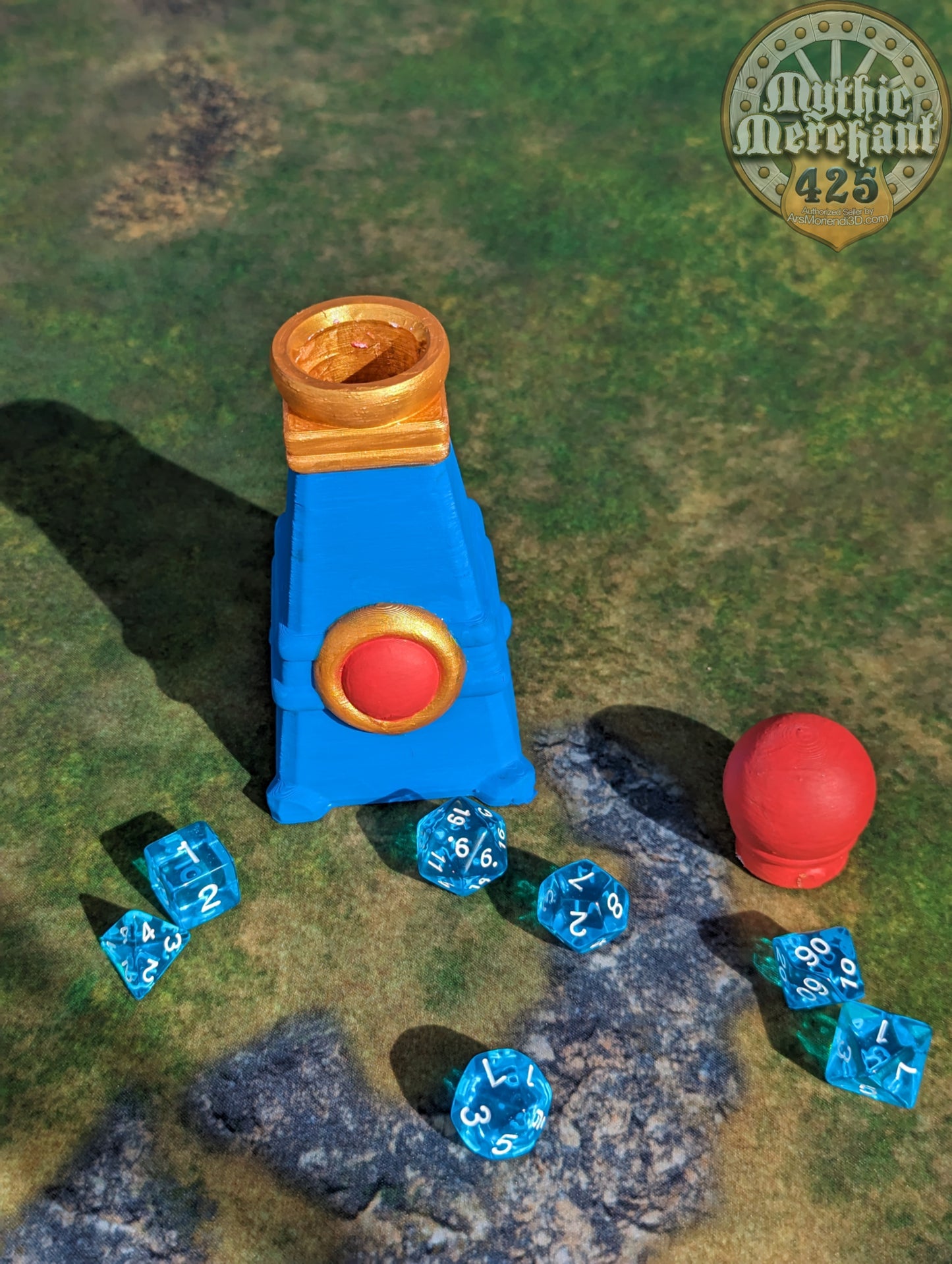 Magic Mana Potion 3D Printed Dice Jail | RPG Dice Vault | D20 Storage Box | Player Gift - Amplify Your Rolls with Arcane Reserves!