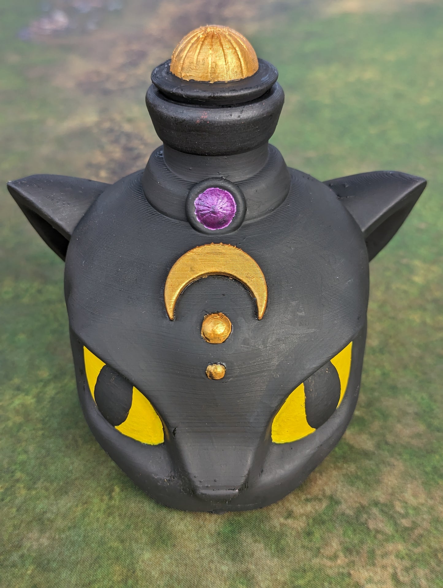 Darkvision - Cat's Agility Potion 3D Printed Dice Jail | RPG Dice Vault | D20 Storage Box | Player Gift - Enhance Nighttime Adventures!