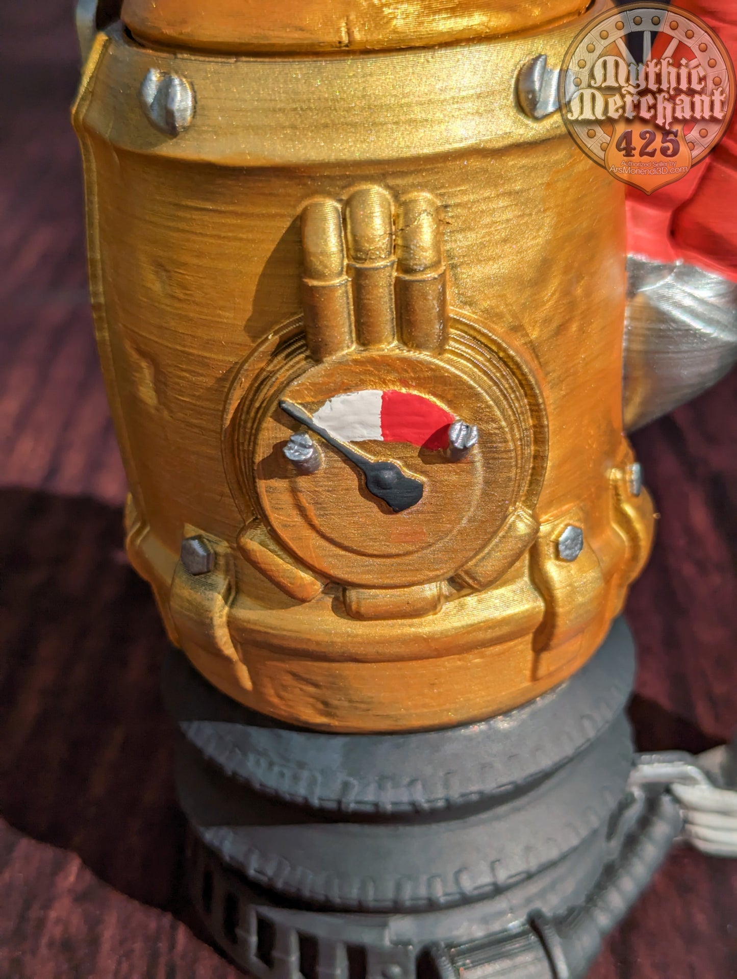 Gadgeteer Steampunk 3D Printed Can Holder | Drink Koozie | Mythic Mugs Collection by Ars Moriendi 3D- Embrace the World of Steampunk!