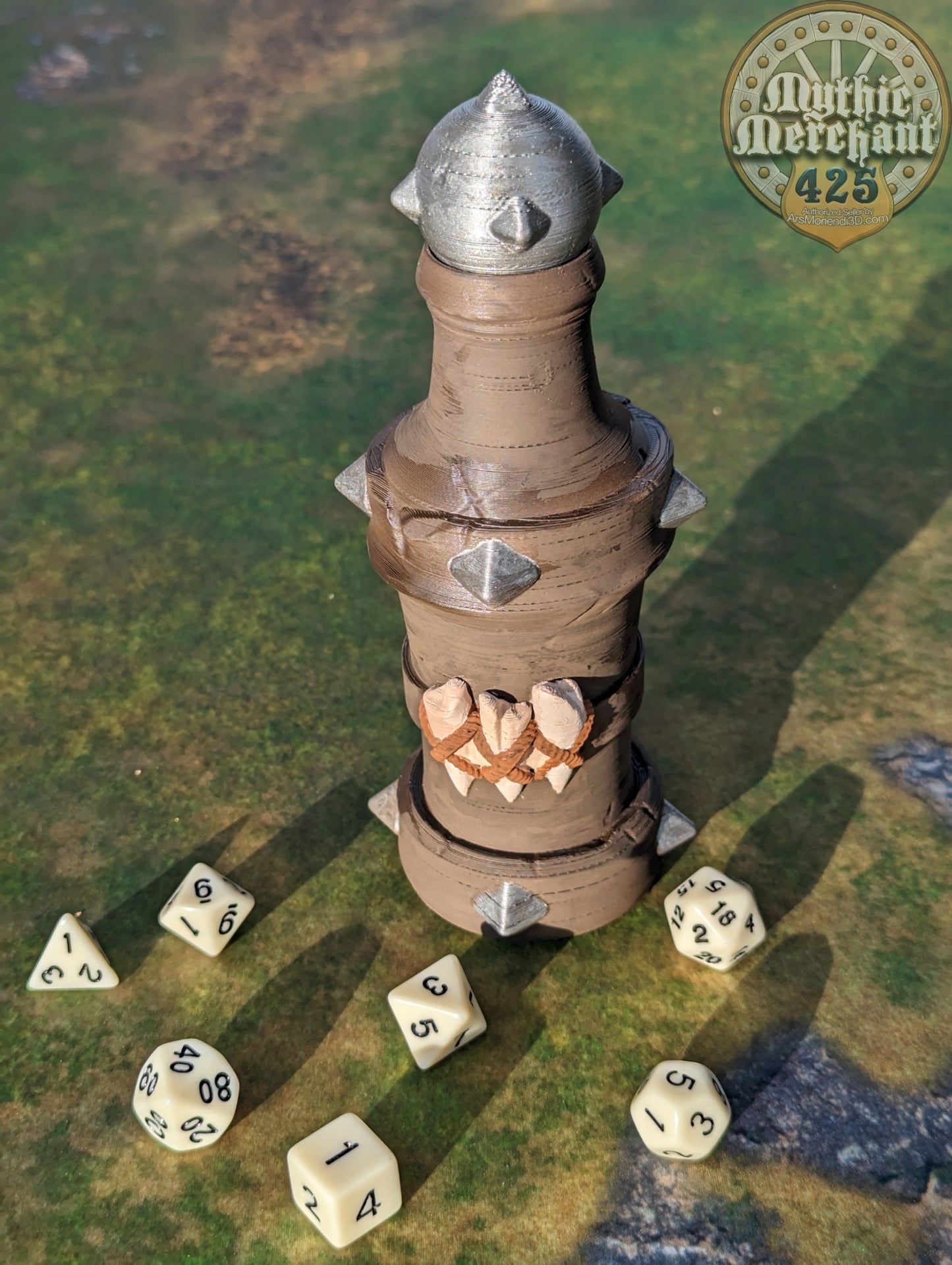 Ogre's Strength Potion 3D Printed Dice Jail | RPG Dice Vault | D20 Storage Box | Player Gift - Channel Massive Power!
