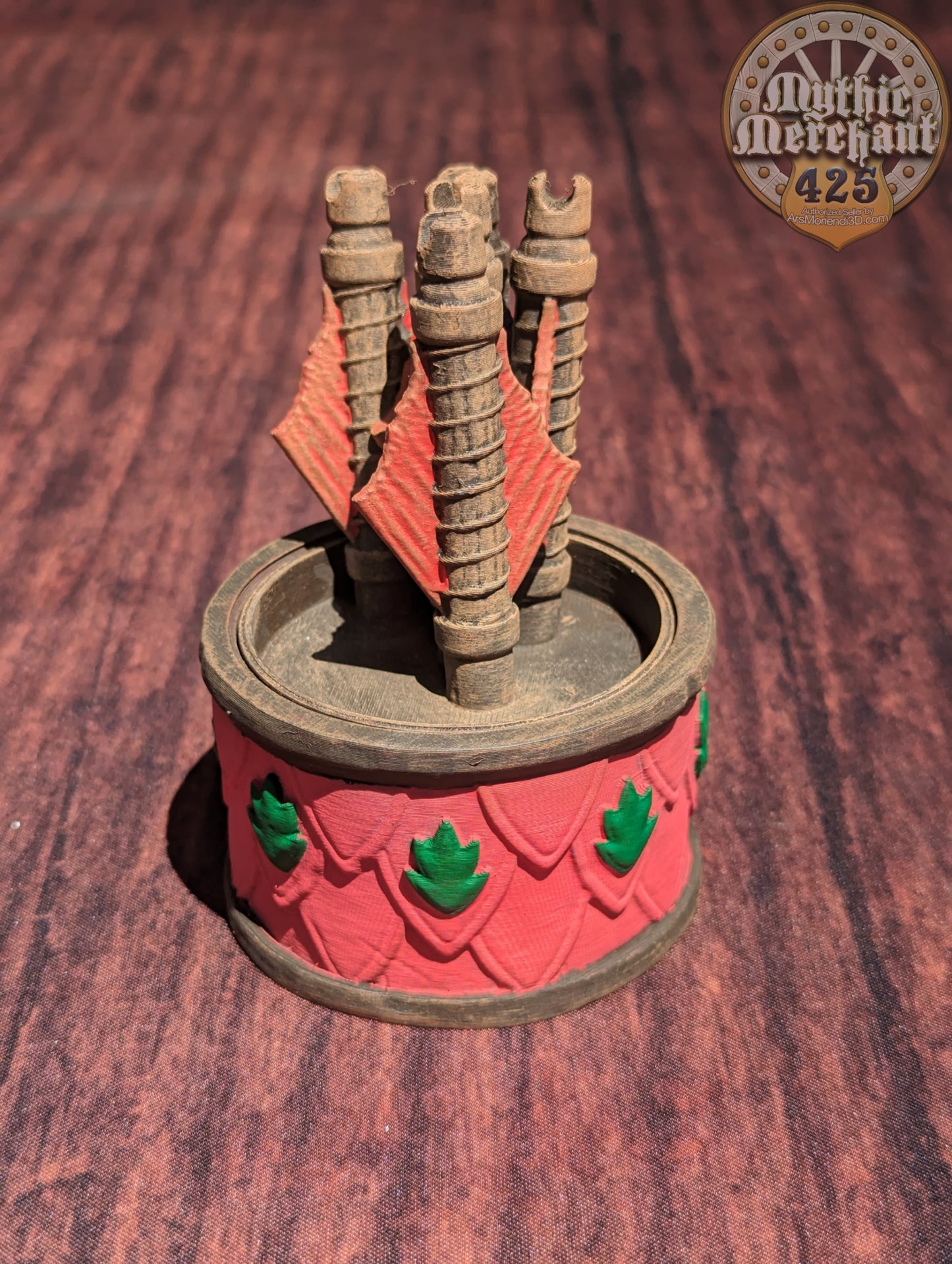 Ranger Class 3D Printed Dice Jail | RPG Dice Vault | D20 Storage Box | Wargaming - Player Gift - Traverse Wild Realms with Precision Rolls.