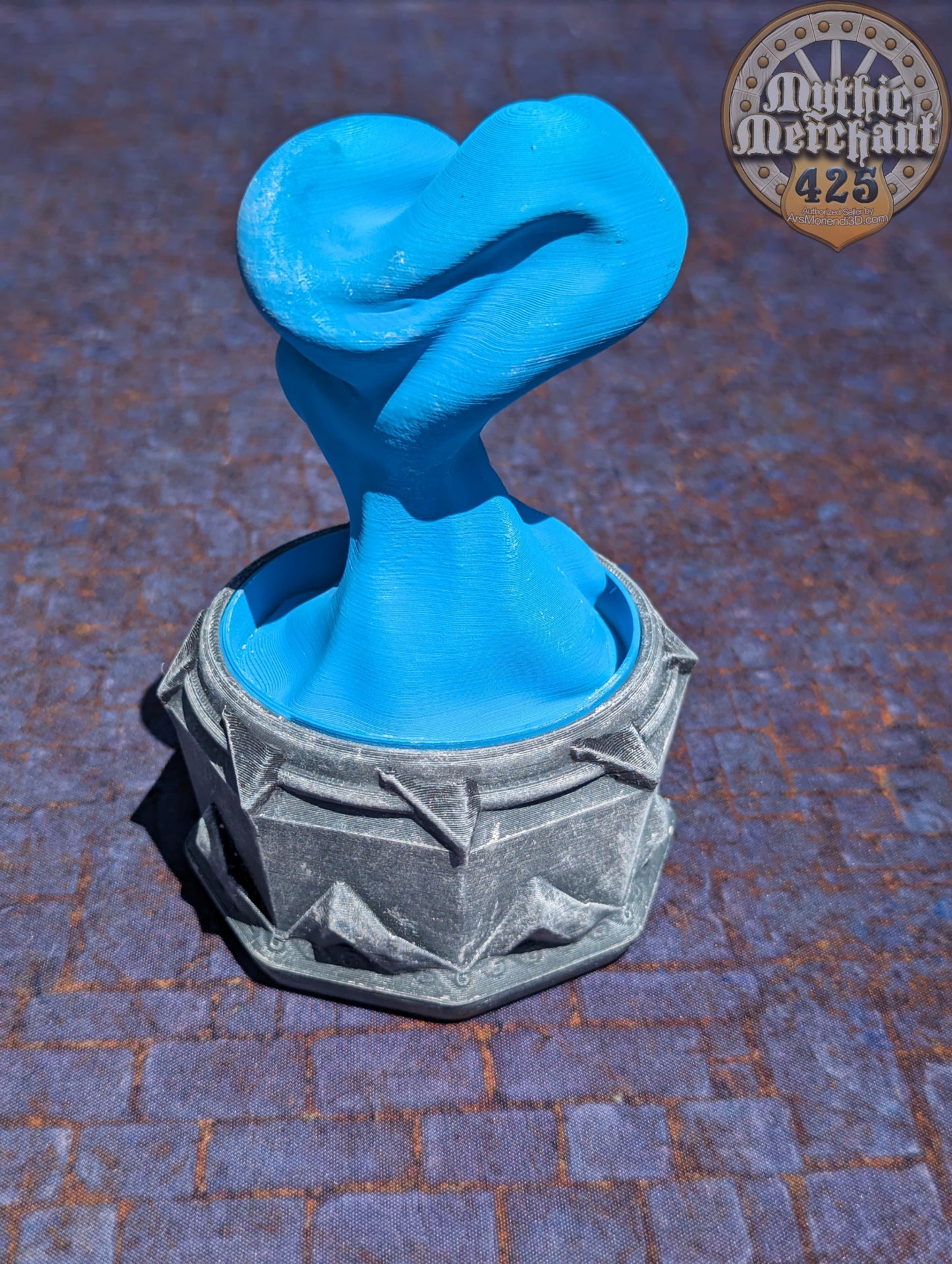 Sorcerer Class 3D Printed Dice Jail | Dice Vault | D20 Storage Box | Wizard Cosplay - Player Gift - Channel Arcane Power & Mystical Rolls!
