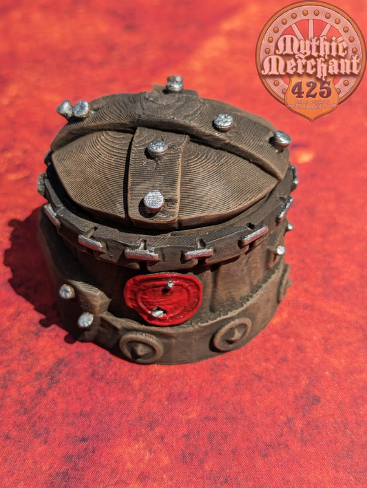 Orc 3D Printed Dice Jail | Fantasy Table Coaster | Goblin Dice Box | DnD Player Gift | Mythic Mugs by Ars Moriendi 3D- Embrace Orcish Might!