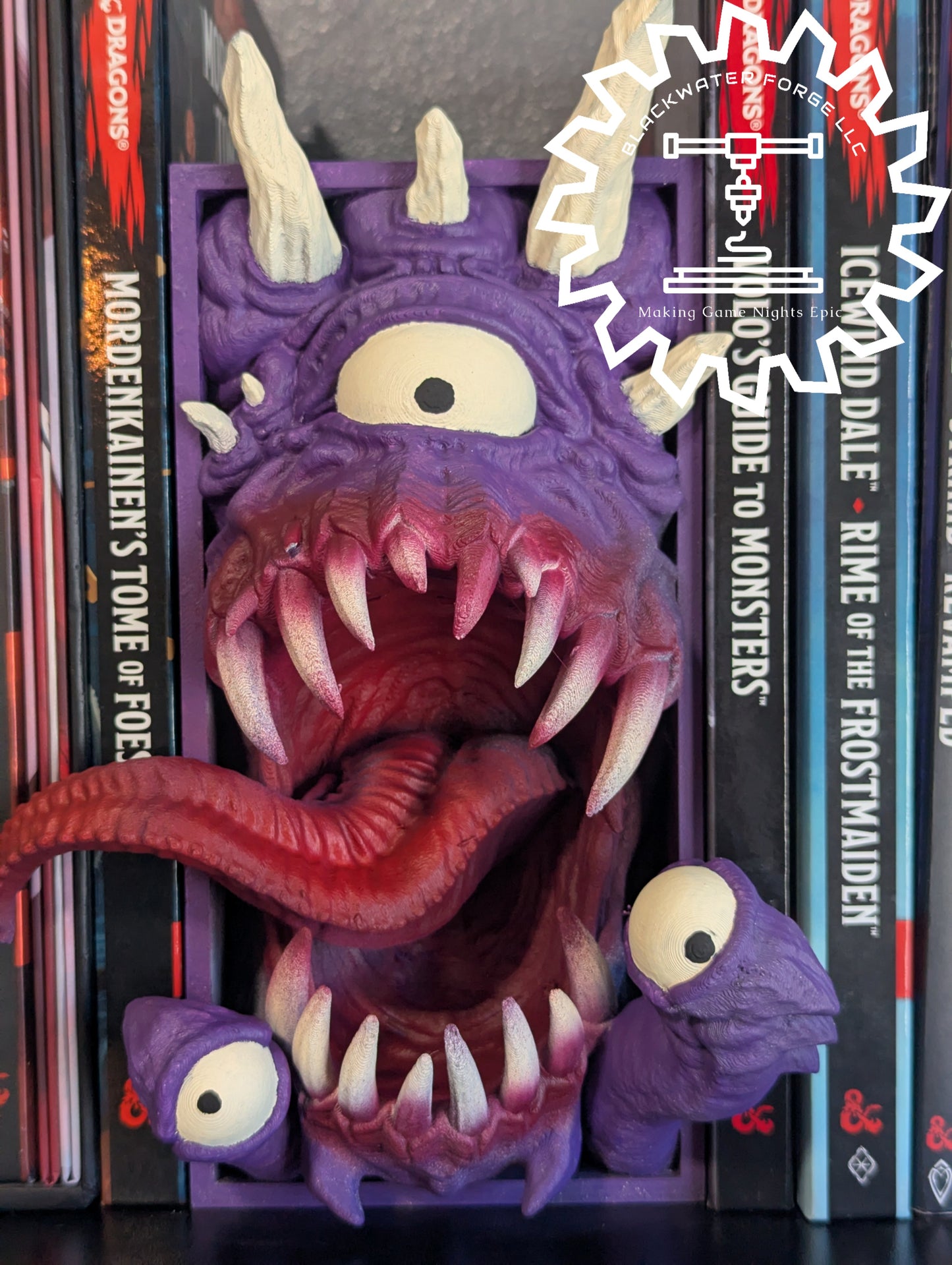 Beholder 3D Printed Book Nook- Miniatures of Madness- Eyes Everywhere!