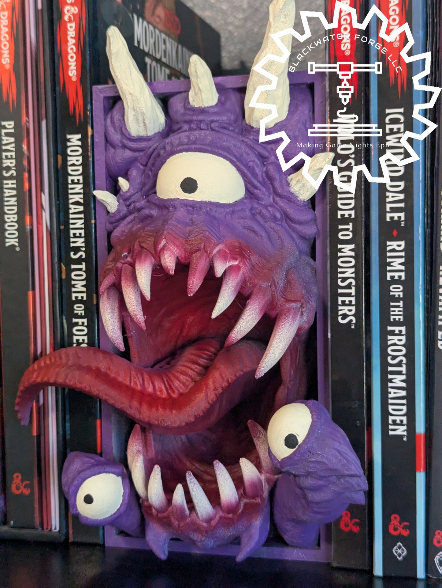Beholder 3D Printed Book Nook- Miniatures of Madness- Eyes Everywhere!