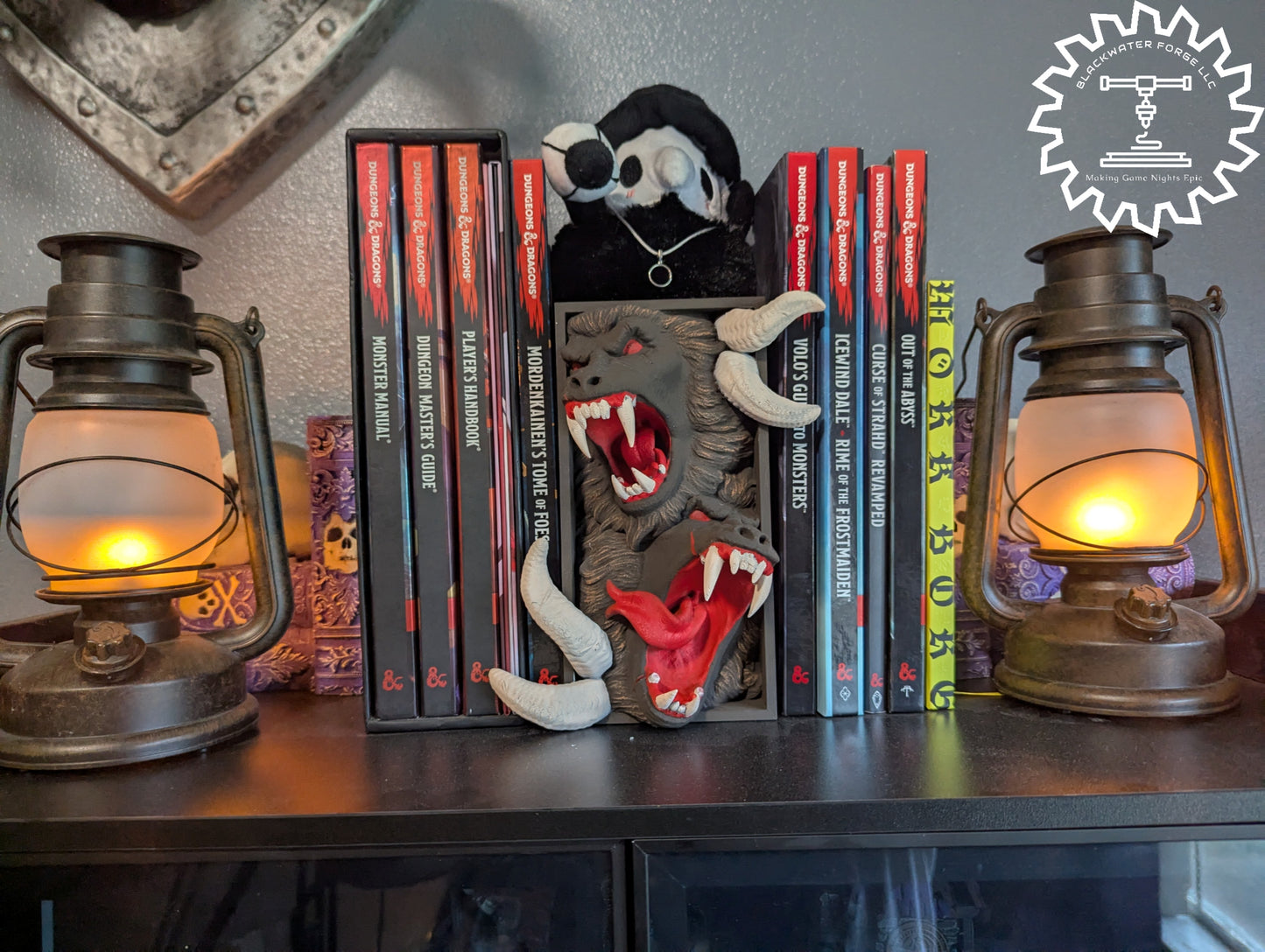 Bloodthirsty Demons 3D Printed Book Nook- Miniatures of Madness- Enter the Realm of Darkness!
