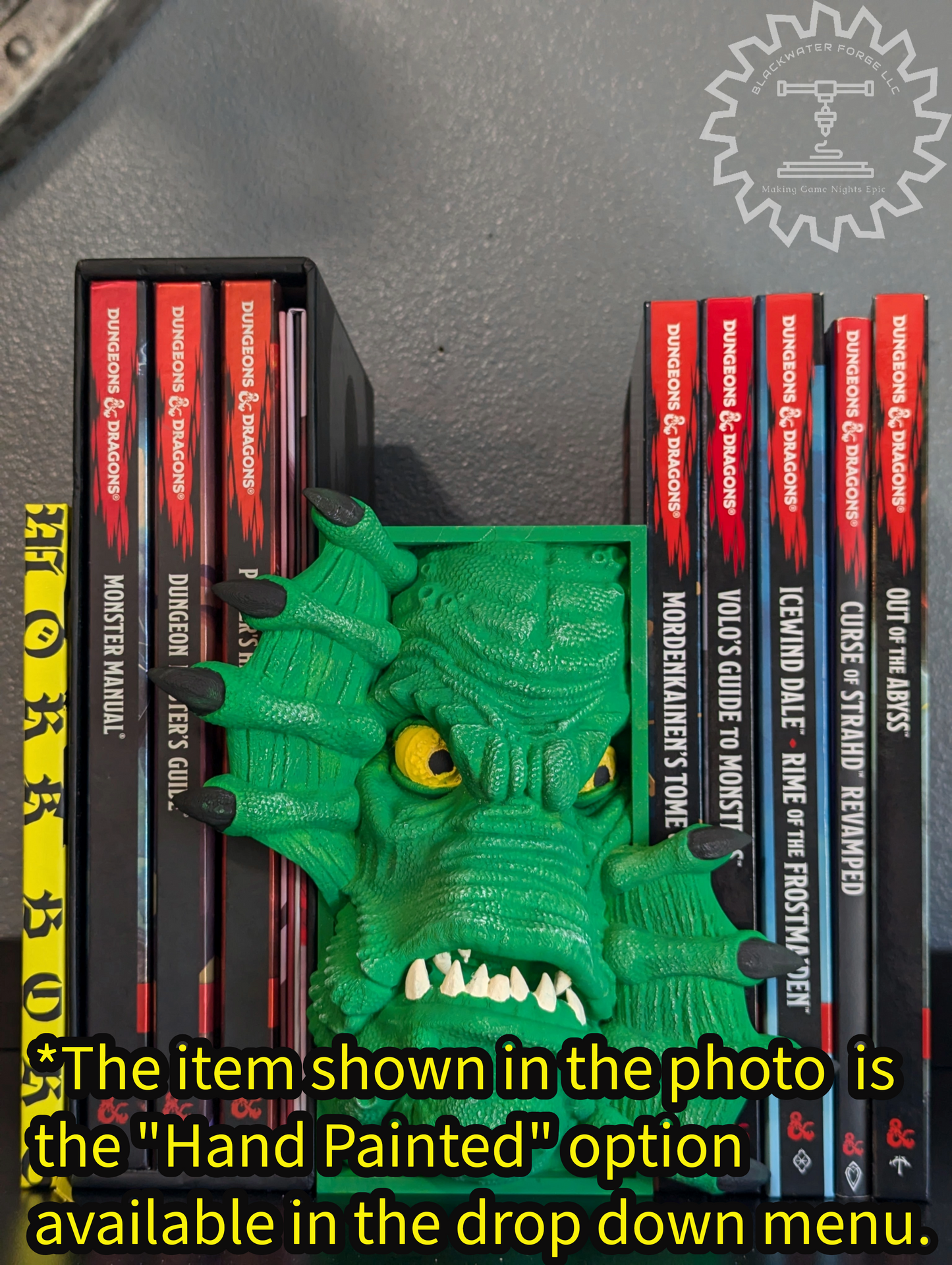 Swamp Creature Merman Monster 3D Printed Book Nook- Miniatures of Madness- It Came from Beneath the Sea!