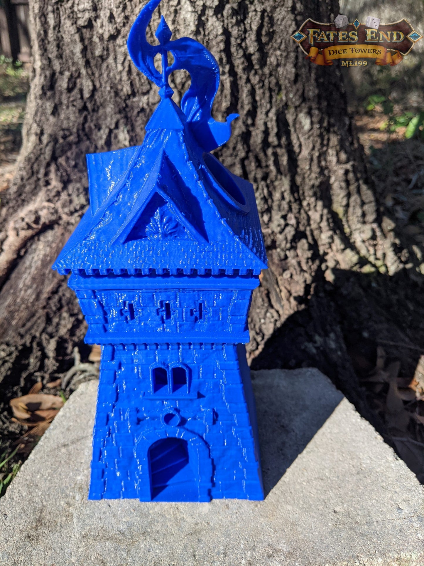 Ranger 3D Printed Dice Tower - Fate's End Collection - Guiding your Arrows to their True Targets!