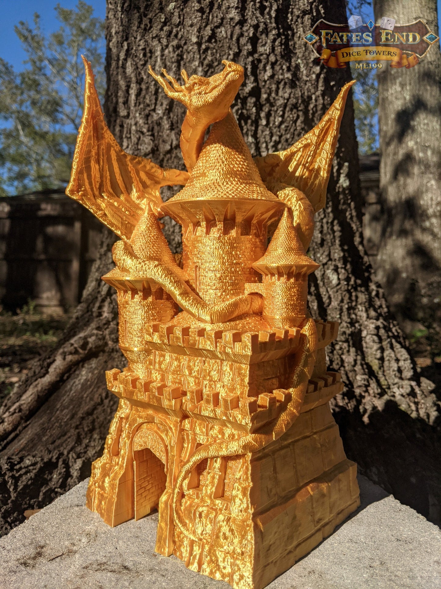 Dragon Dice Tower - Fate's End Collection - Ignite Epic Adventures with the Breath of Mythical Beasts!