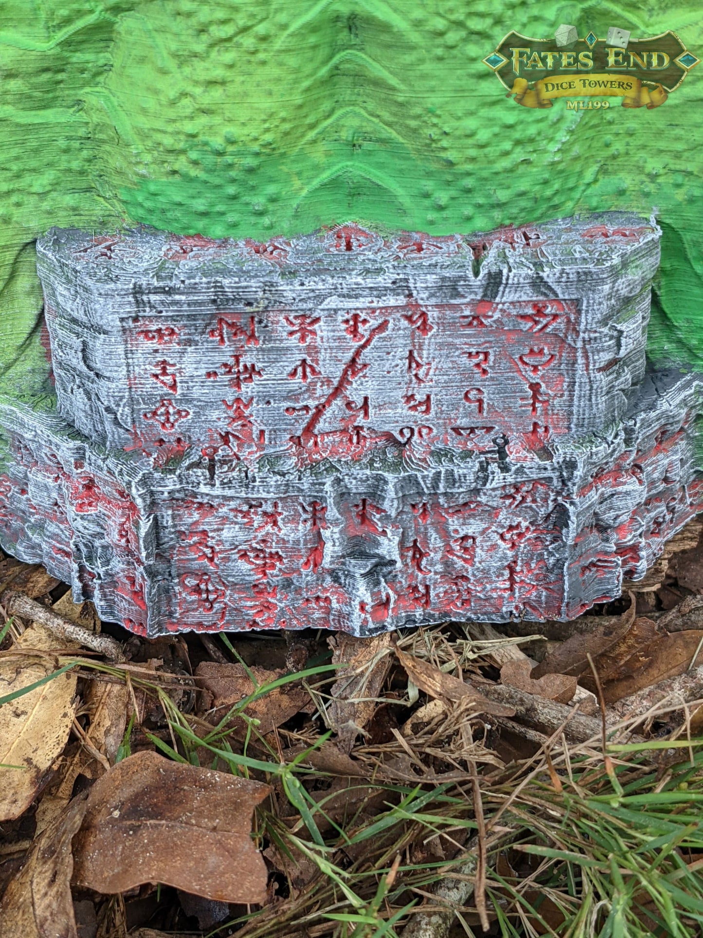 Cthulhu Dice Tower - Fate's End Collection - Unleash Cosmic Dread. Perfect for Lovecraftian Gaming!