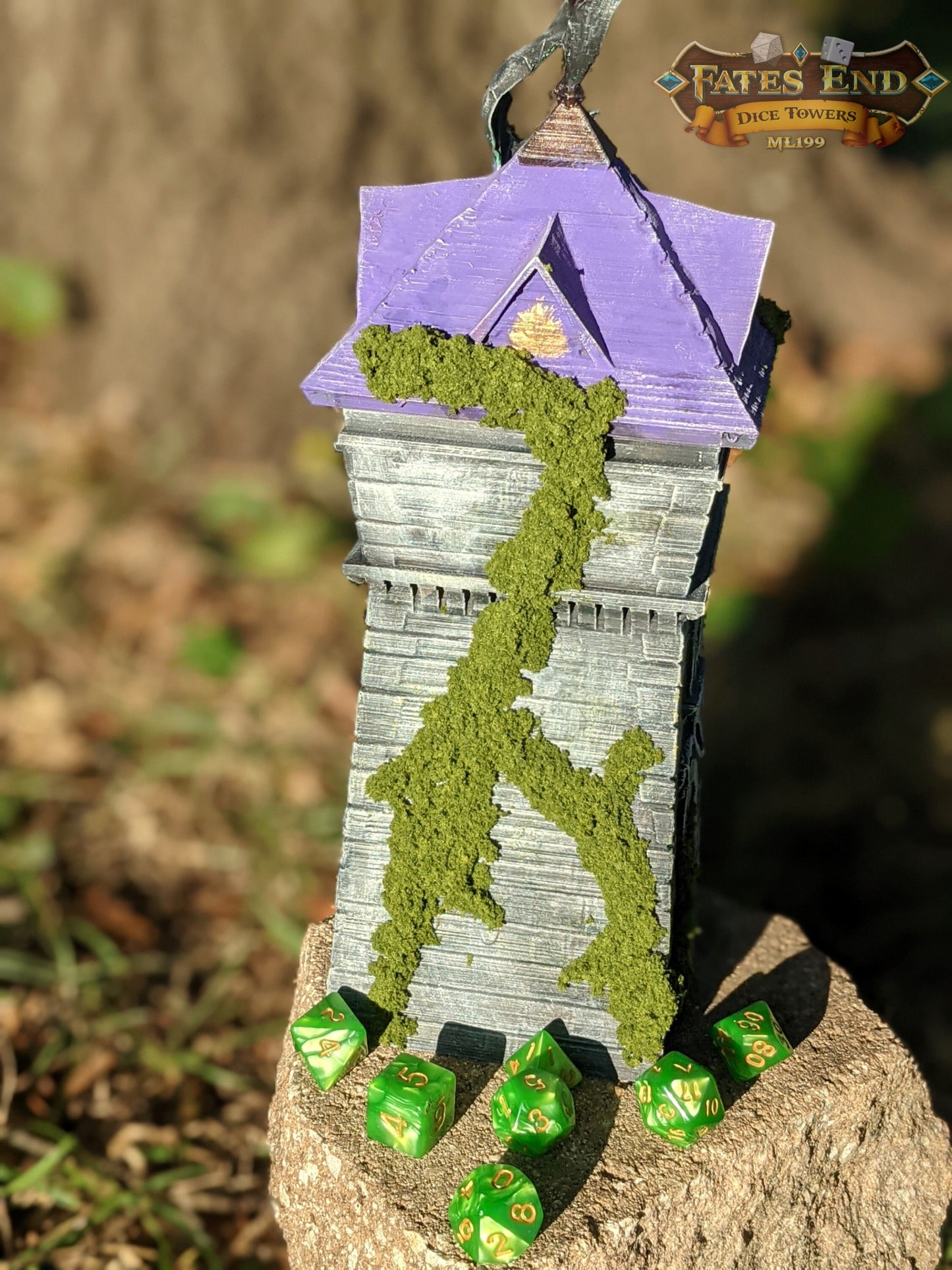 Ranger 3D Printed Dice Tower - Fate's End Collection - Guiding your Arrows to their True Targets!