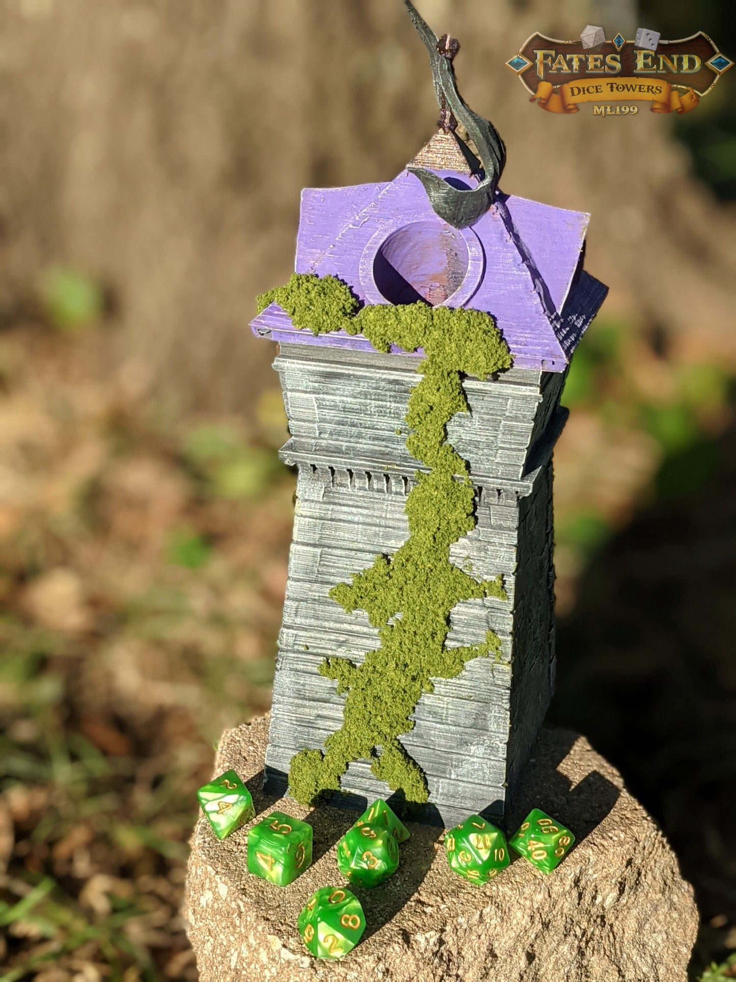 Ranger 3D Printed Dice Tower - Fate's End Collection - Guiding your Arrows to their True Targets!