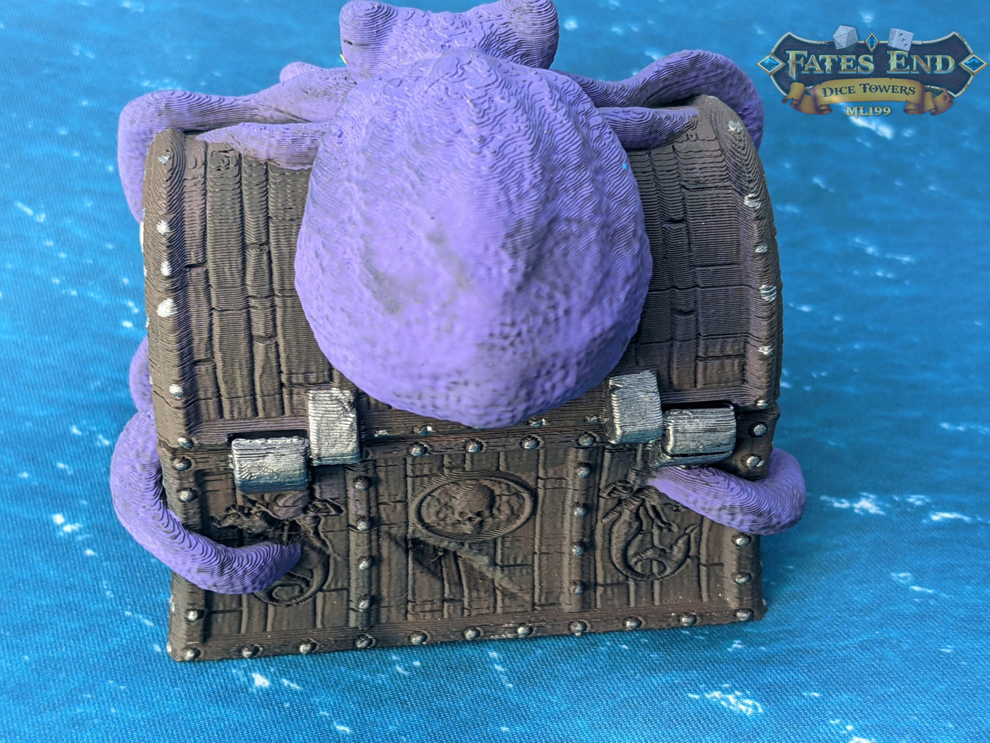 Davy Jones Locker 3D Printed Octopus Dice Jail | Pirate Dice Vault | D20 Box | Player Gift -Buried in the Sunken Depths of Legendary Lore!