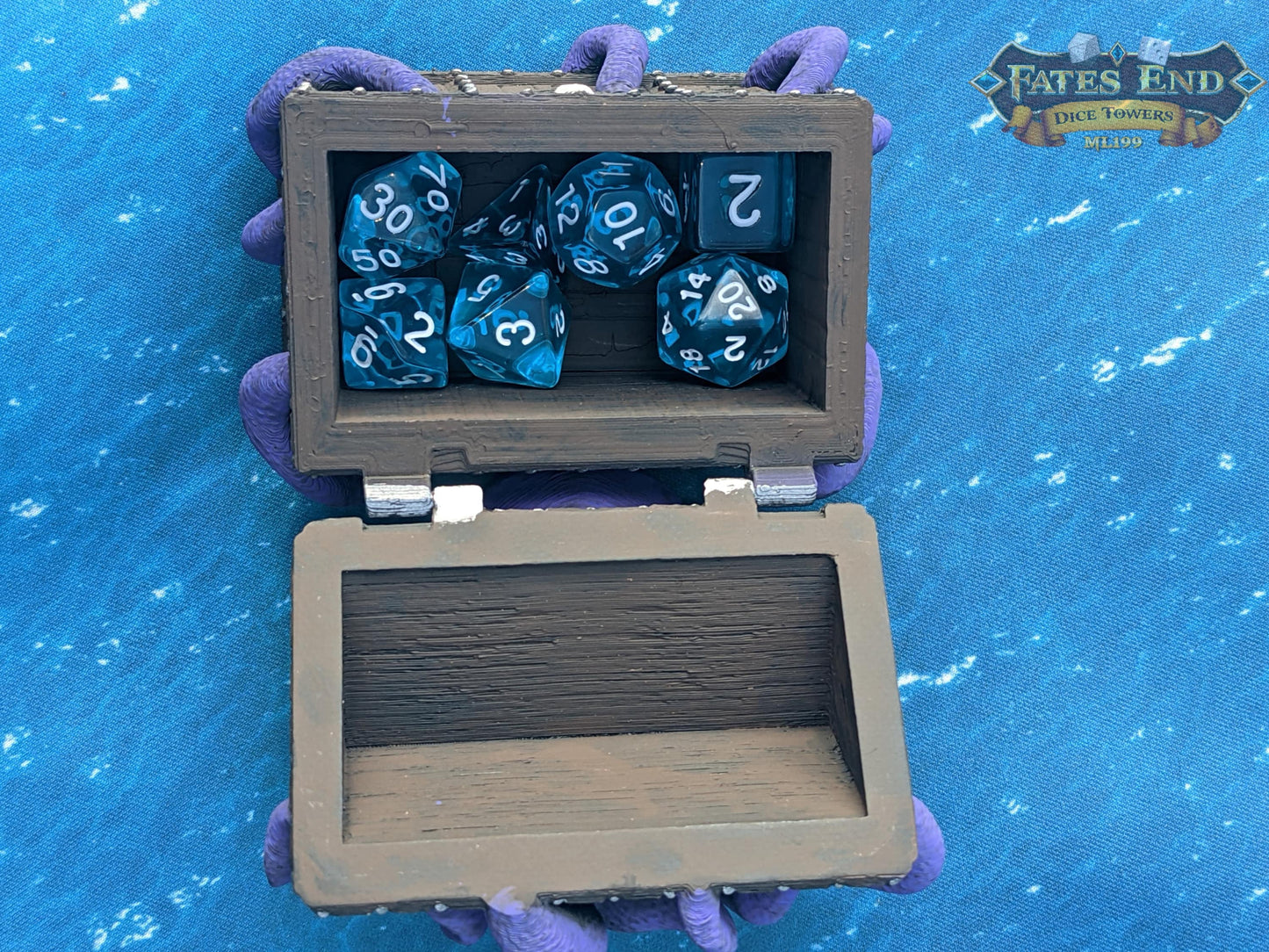 Davy Jones Locker 3D Printed Octopus Dice Jail | Pirate Dice Vault | D20 Box | Player Gift -Buried in the Sunken Depths of Legendary Lore!