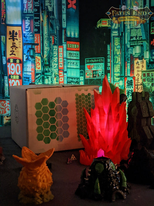 Cyberpunk Nexus Box| Cyberpunk Sci-Fi Mystery Loot Box | Dice Tower | RPG Dice Jail | DnD Can Holder | Player Gifts - Enter the Future!