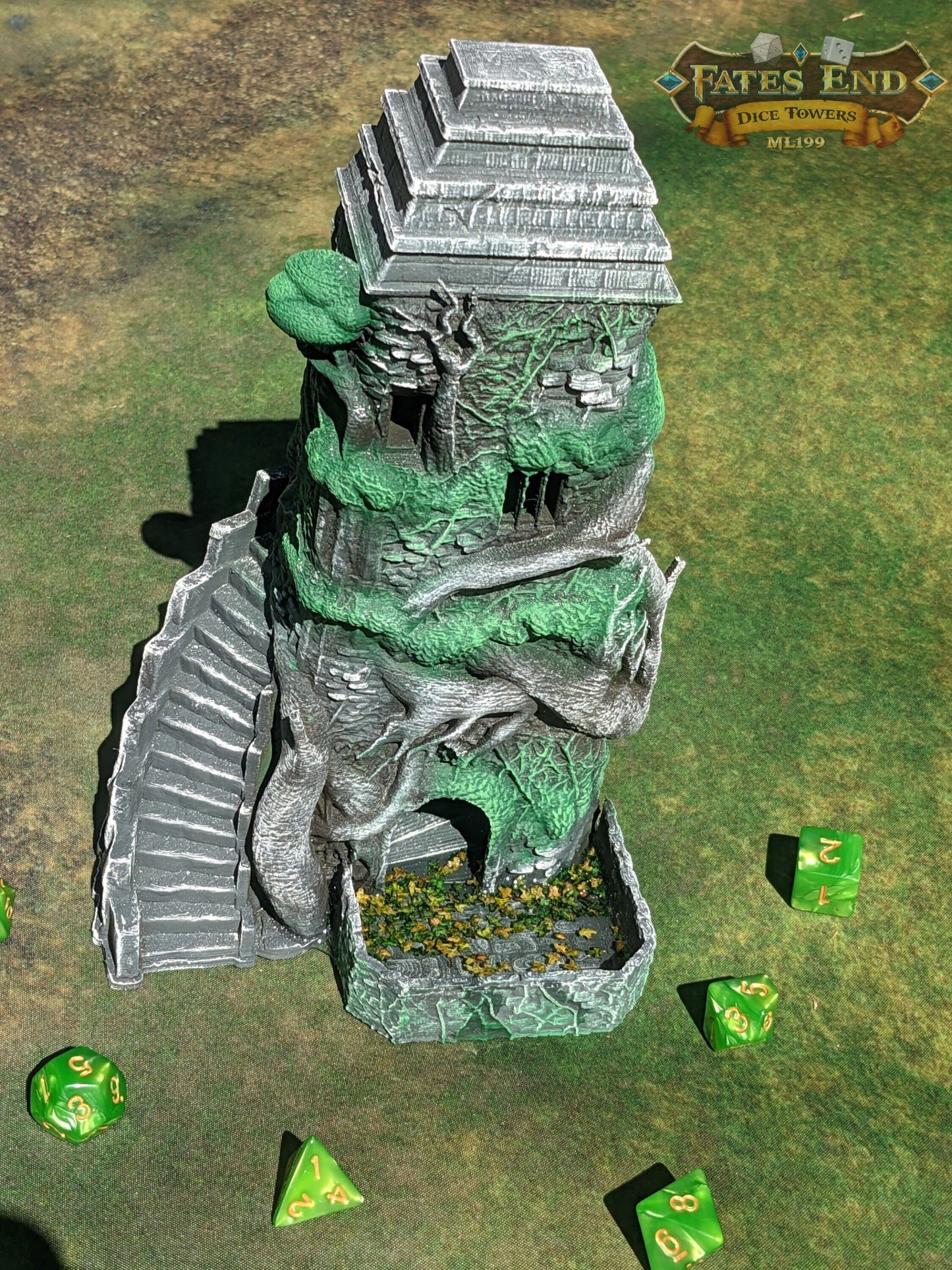 Centaur Dice Tower - Fate's End Collection - Gallop Through Mythical Realms with Every Thundering Roll.