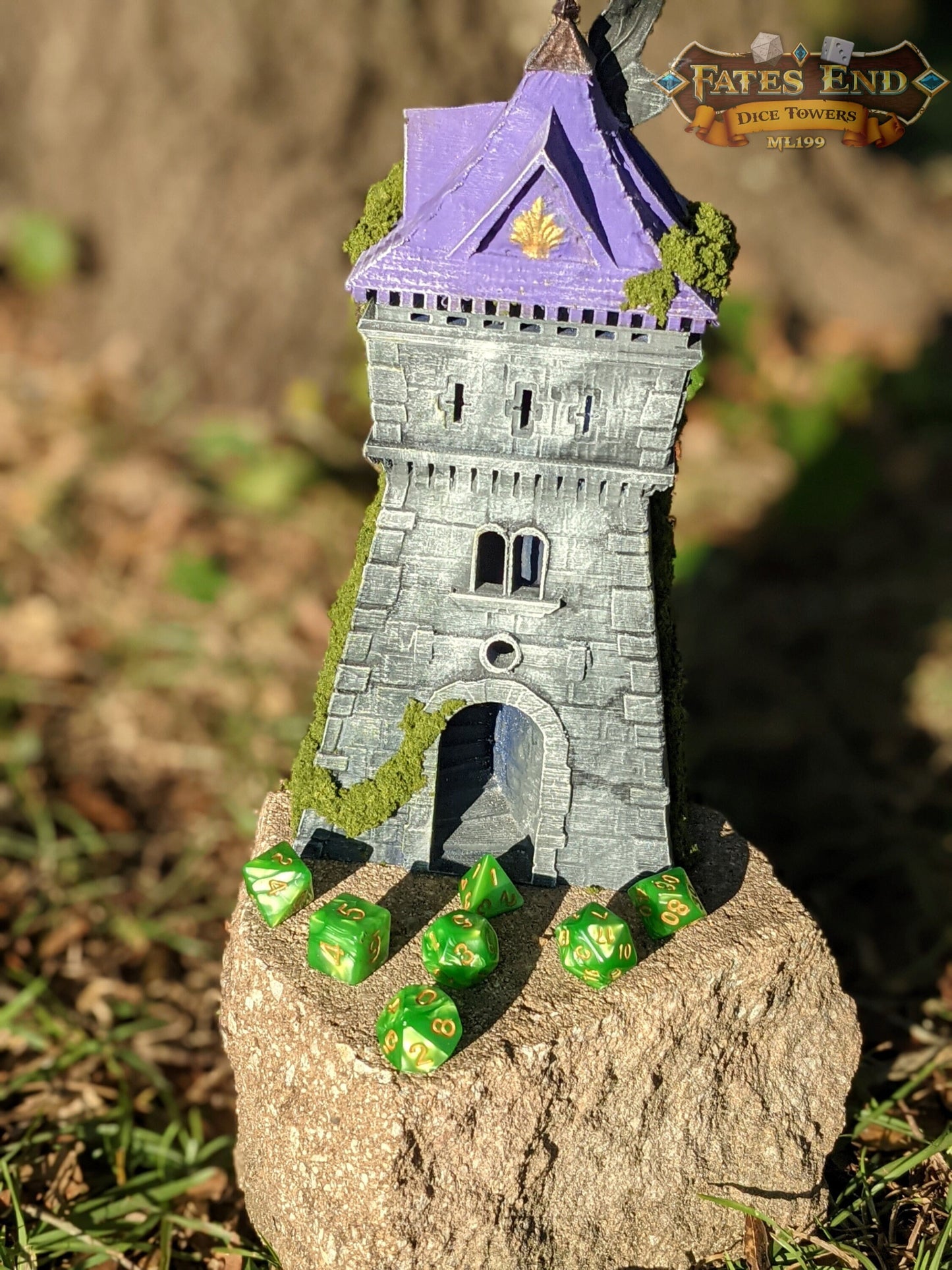 Ranger 3D Printed Dice Tower - Fate's End Collection - Guiding your Arrows to their True Targets!