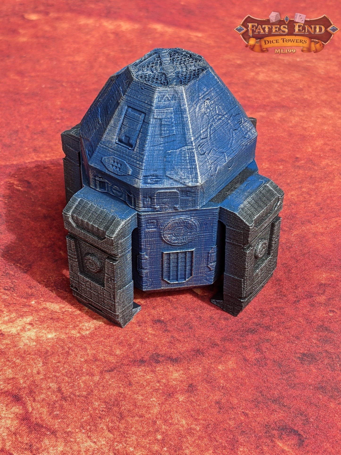 Escape Pod 3D Printed Dice Jail | RPG Dice Vault | D20 Storage Box | Player Gift - Buckle up and prepare for an intergalactic journey!