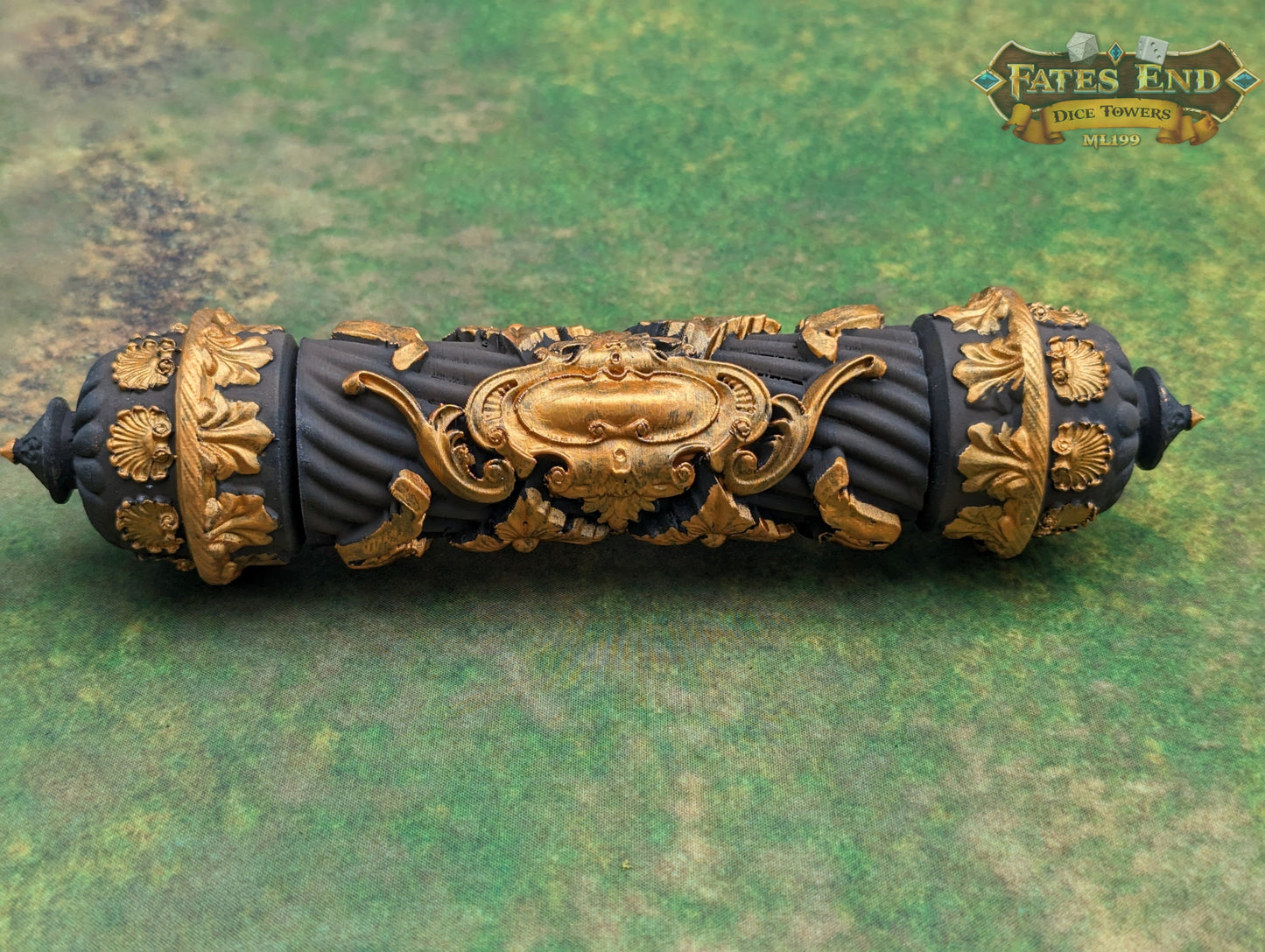 Scroll Case 3D Printed Dice Jail | RPG Dice Vault | D20 Storage Box | Player Gift - Fate's End Furhaven Collection - Enchanting secrets!