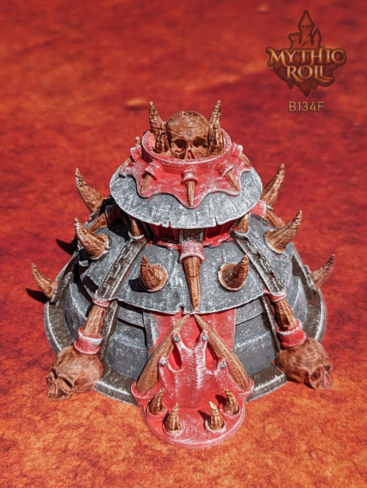 Barbarian Class 3D Printed Dice Jail | Mythic Roll by Unchained Games | DnD Player Gift | D20 Dice Vault | - Unleash the fury!