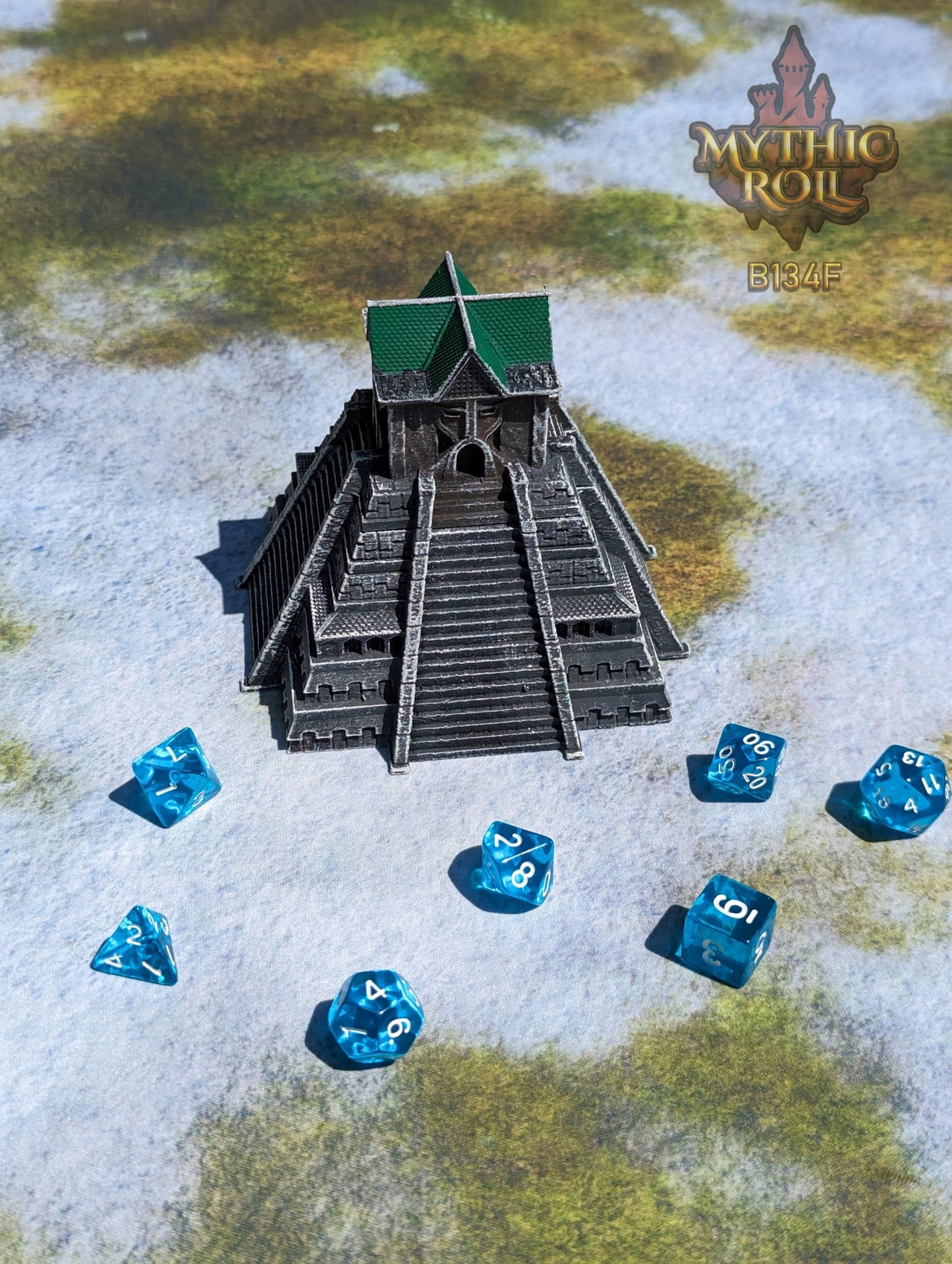 Gorr's Howl 3D Printed Dice Jail | RPG Dice Vault | D20 Storage Box | Dice Bag - Player Gift - Mythic Roll Collection by Unchained Games.