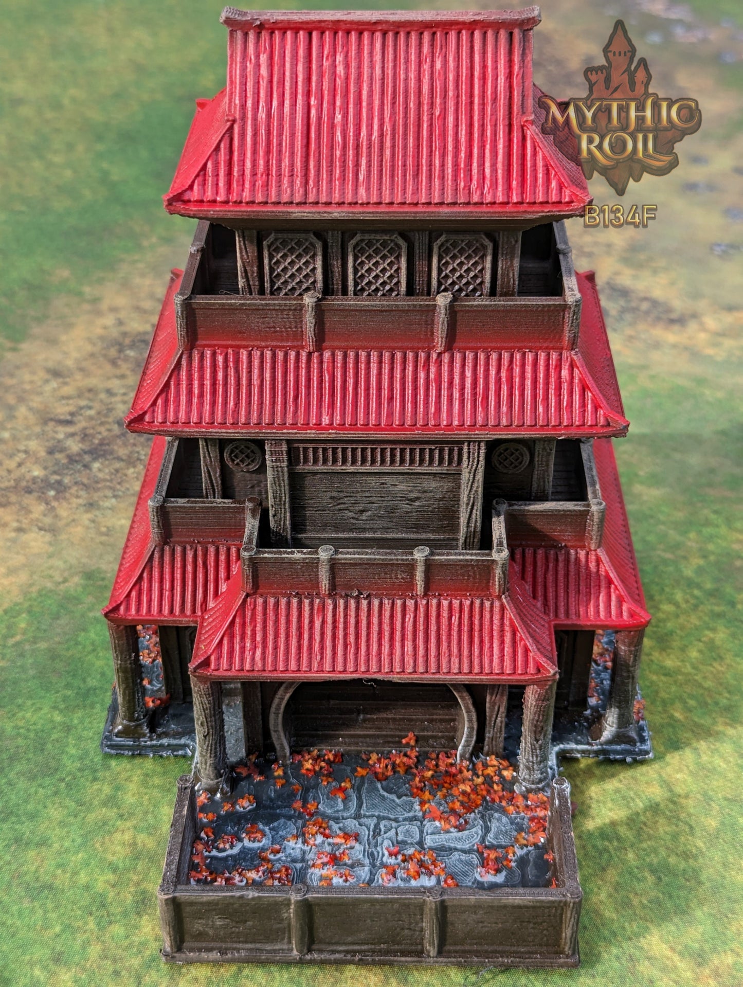 Shizuka Samurai Dice Tower - Mythic Roll by Unchained Games - Restore Honor in your journey!