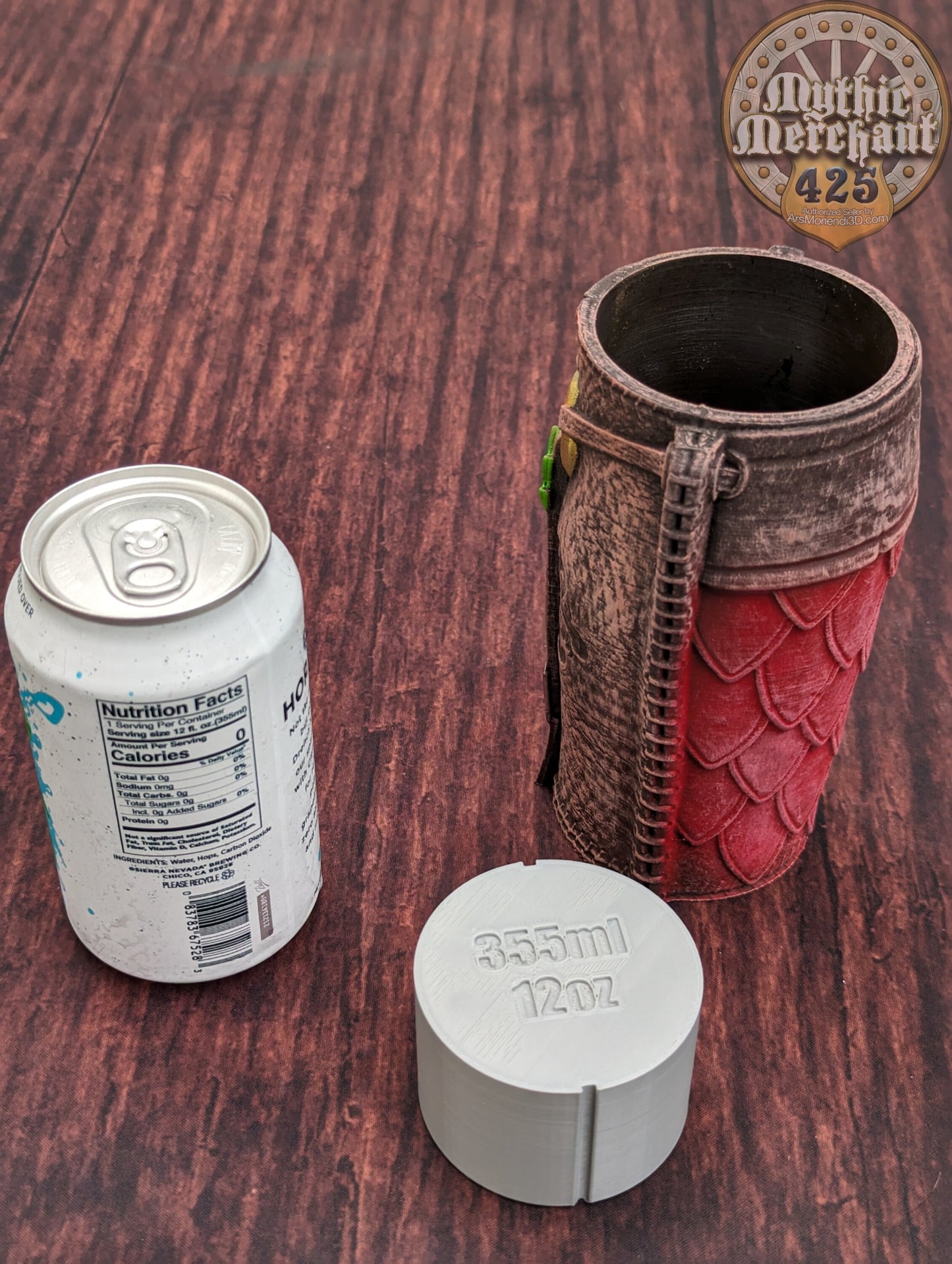 Ranger 3D Printed Can Holder- Mythic Mugs Collection by Ars Moriendi 3D- Embrace the Wilderness!