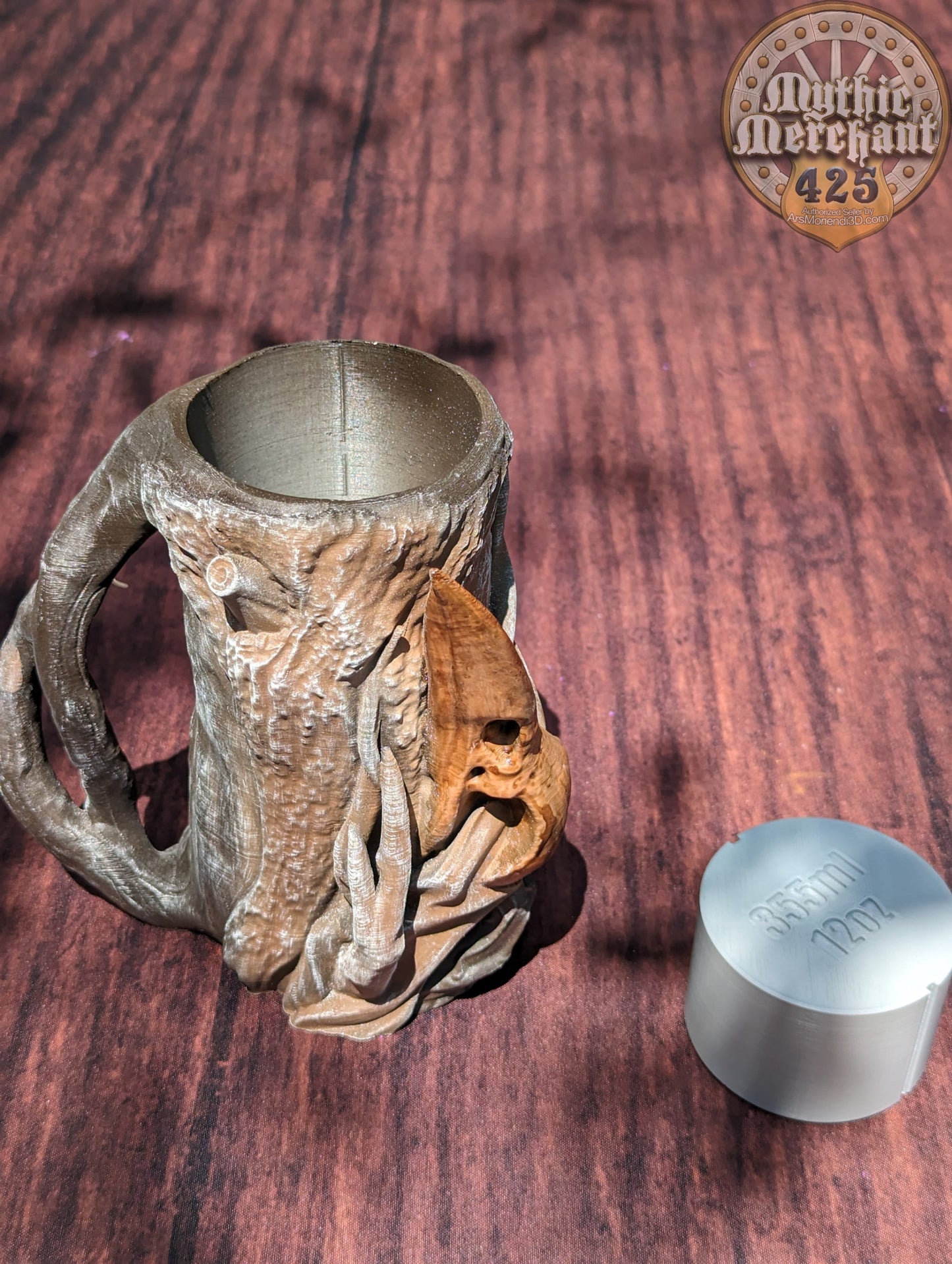 Druid Class 3D Printed Mythic Mug Stein Dice Vault | Tabletop RPG Gaming Cosplay - Dungeons and Dragon DnD D&D Wargaming | Drink Koozie