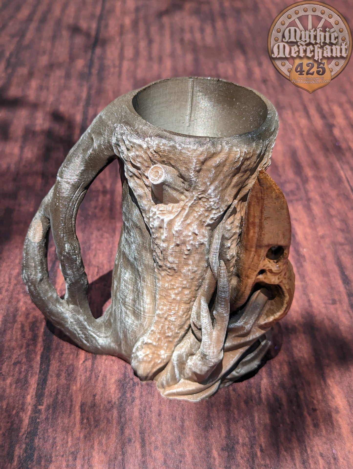 Druid Class 3D Printed Mythic Mug Stein Dice Vault | Tabletop RPG Gaming Cosplay - Dungeons and Dragon DnD D&D Wargaming | Drink Koozie