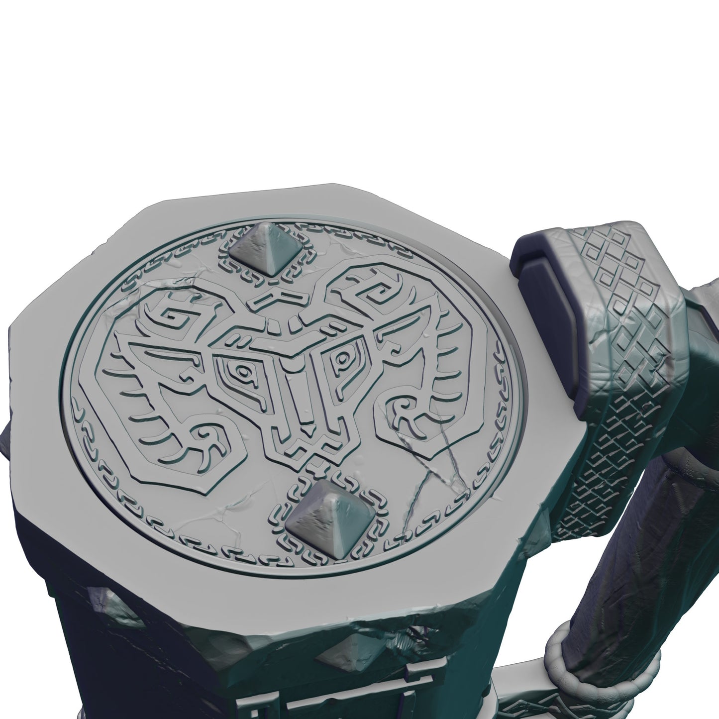 Dwarven 3D Printed Mythic Mug Drink Koozie | Dwarf Dice Vault | Mug Stein | Tabletop RPG Gaming Cosplay - Dungeons and Dragon DnD Wargaming
