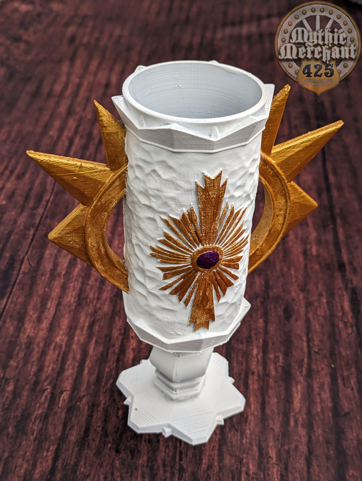 Paladin 3D Printed Can Holder- Mythic Mugs Collection by Ars Moriendi 3D- Embrace Virtue and Valor!