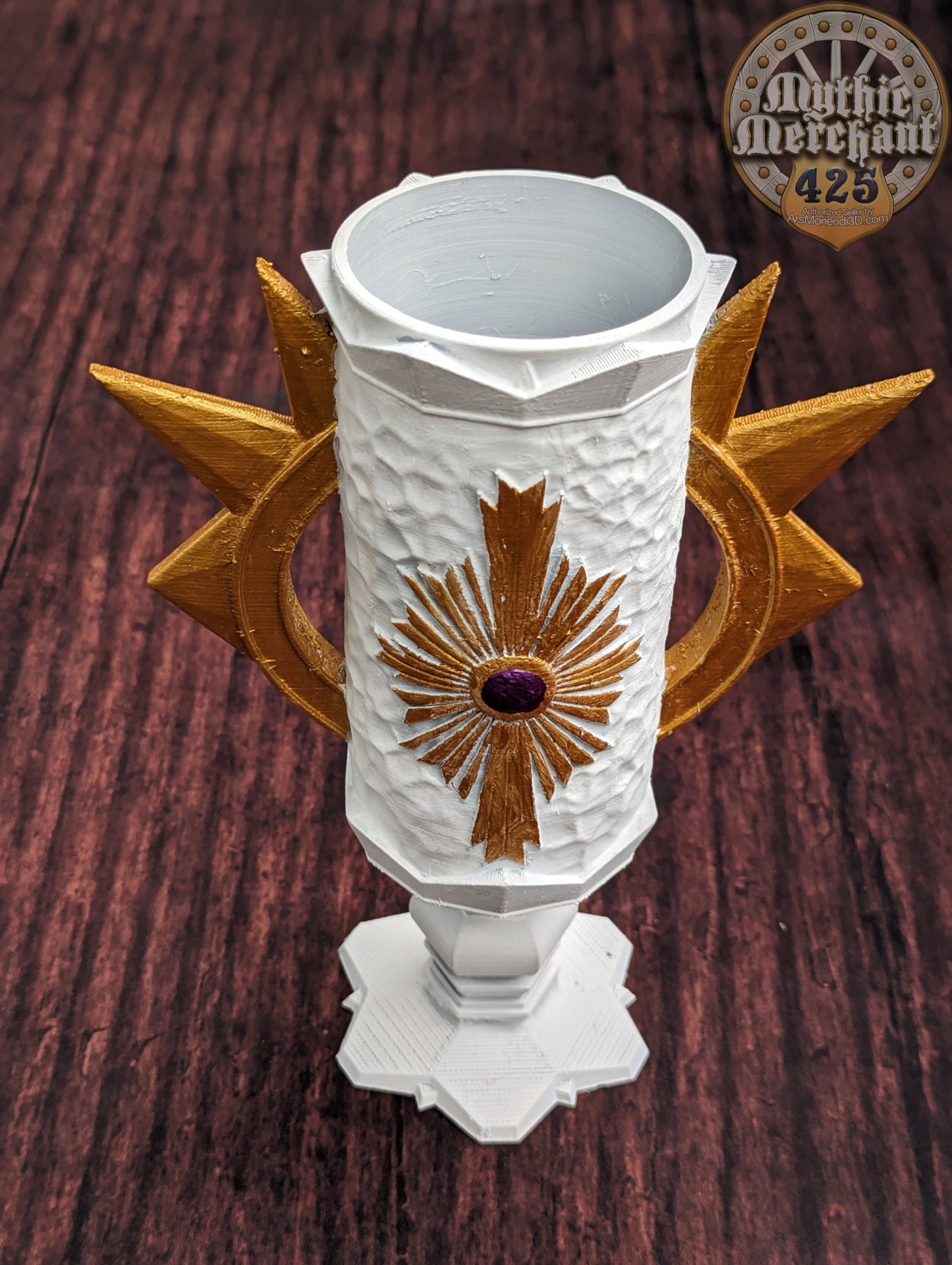 Paladin 3D Printed Can Holder- Mythic Mugs Collection by Ars Moriendi 3D- Embrace Virtue and Valor!