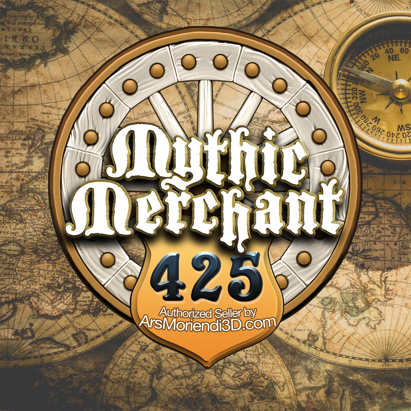 Monk 3D Printed Dice Jail | RPG Dice Vault | Mythic Mugs Collection by Ars Moriendi 3D- Channel Inner Peace with Every Roll!
