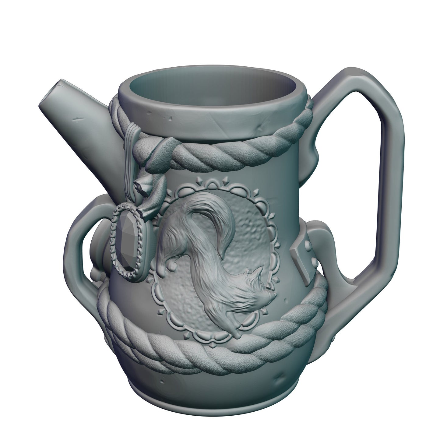 Gnome 3D Printed Can Holder- Mythic Mugs Collection by Ars Moriendi 3D- Embrace the Whimsy of the Gnomes!