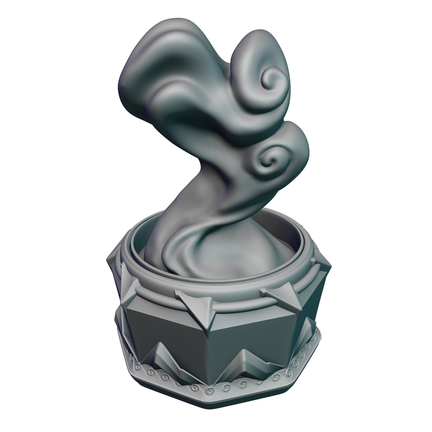 Sorcerer Class 3D Printed Dice Jail | Dice Vault | D20 Storage Box | Wizard Cosplay - Player Gift - Channel Arcane Power & Mystical Rolls!