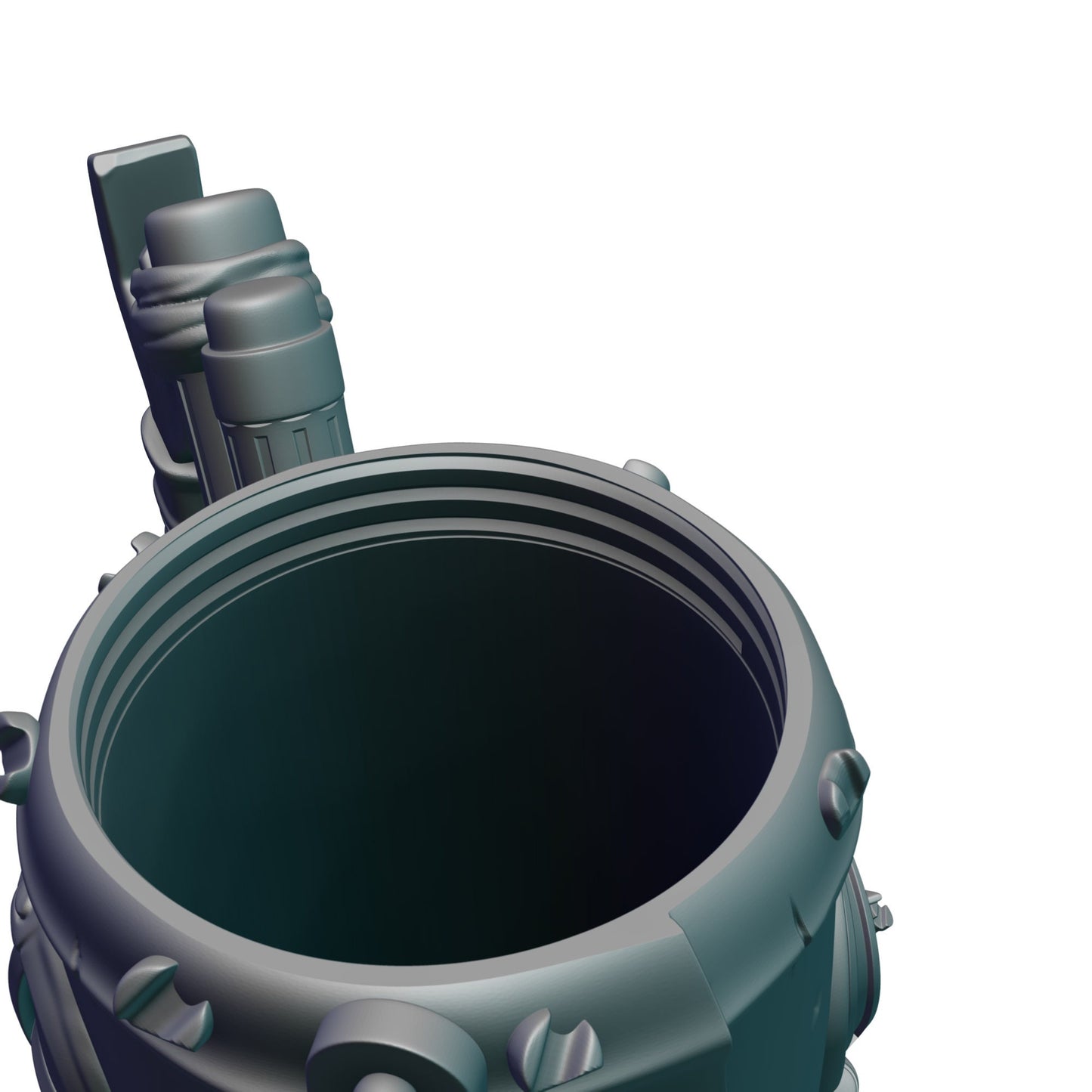 Gadgeteer Steampunk 3D Printed Can Holder | Drink Koozie | Mythic Mugs Collection by Ars Moriendi 3D- Embrace the World of Steampunk!