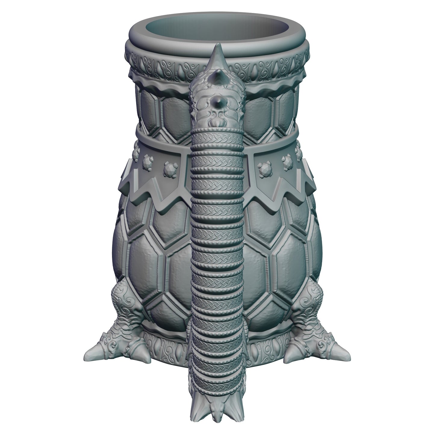 Dragon-Blooded 3D Printed Mythic Mug Stein | Tabletop RPG Gaming Cosplay - Dungeons and Dragon DnD D&D Wargaming | Koozie Can Holder