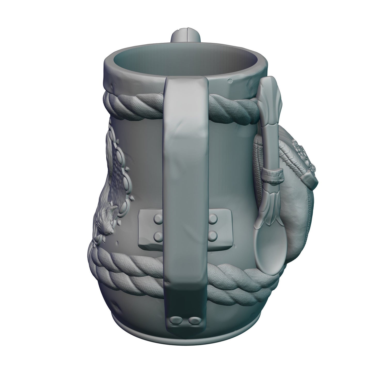 Gnome 3D Printed Can Holder- Mythic Mugs Collection by Ars Moriendi 3D- Embrace the Whimsy of the Gnomes!