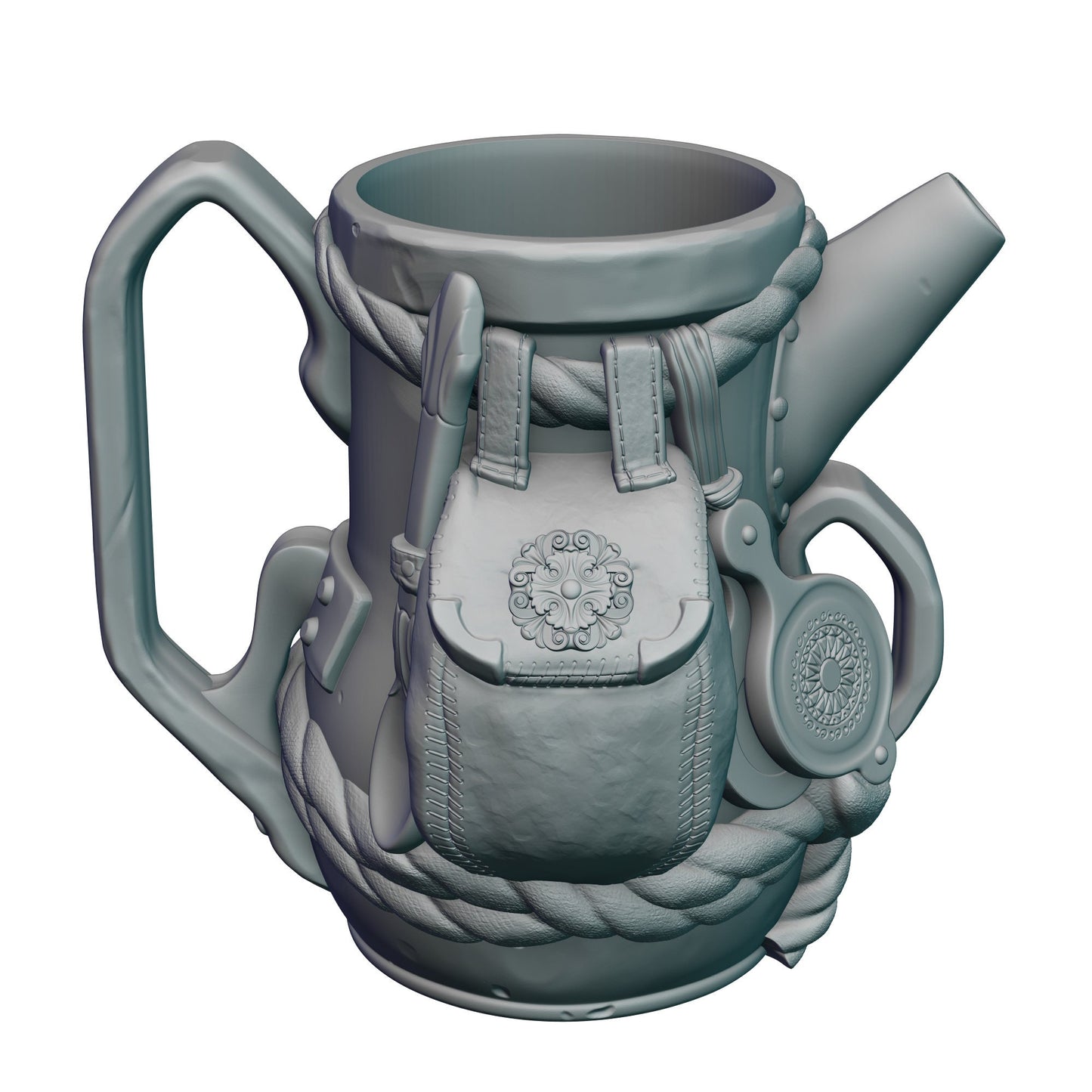 Gnome 3D Printed Can Holder- Mythic Mugs Collection by Ars Moriendi 3D- Embrace the Whimsy of the Gnomes!