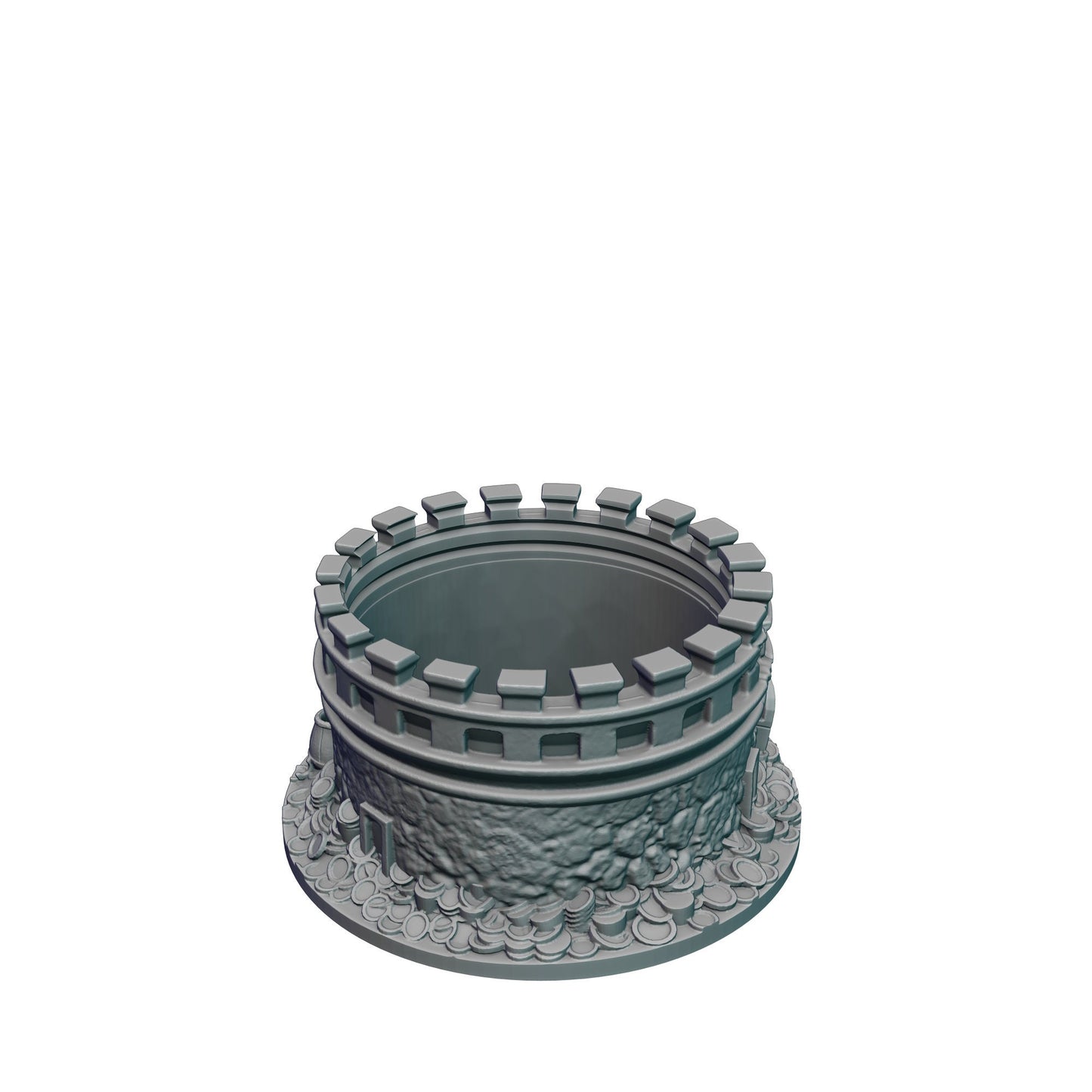 Dungeon Game Master 3D Printed Dice Jail | Dice Vault | Dice Box | Mythic Mugs by Ars Moriendi 3D - The Perfect Dungeon Master Gift!