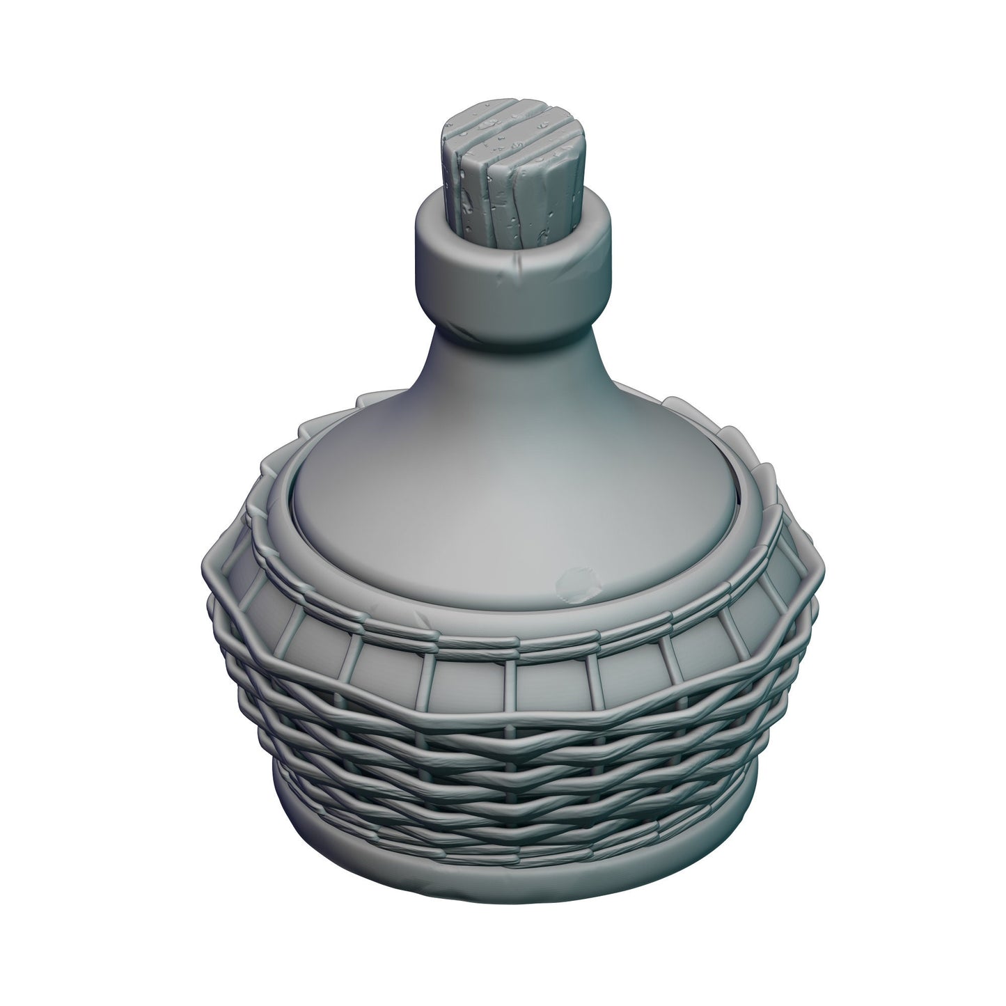 Halfling Hobbit Potion Bottle 3D Printed Dice Jail | Dice Vault | Mythic Mugs Collection by Ars Moriendi 3D- Embrace Whimsical Charm!