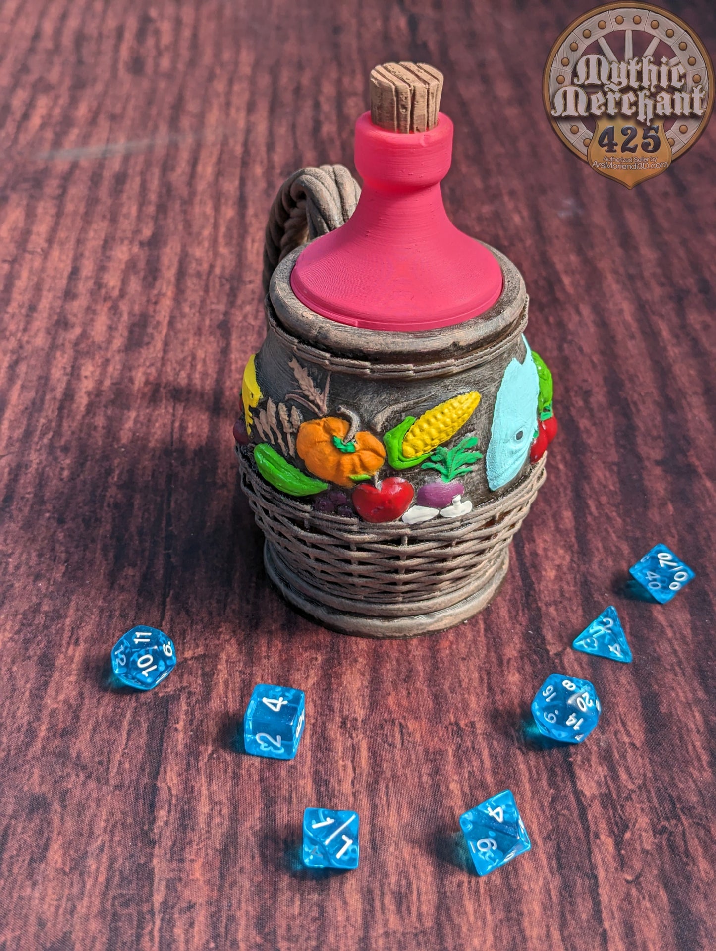 Halfling Hobbit 3D Printed Can Holder- Mythic Mugs Collection by Ars Moriendi 3D- Embark on a Hobbit's Journey!