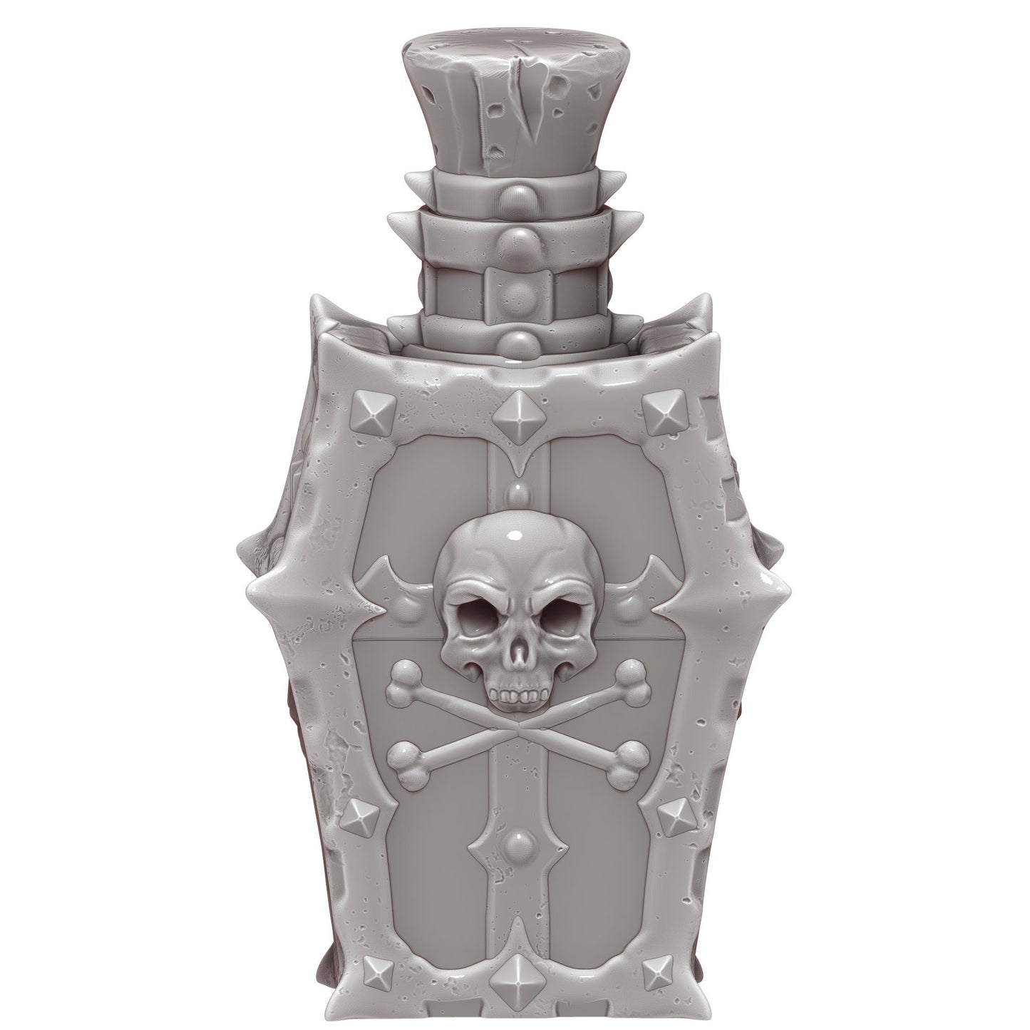 Poison Potion 3D Printed Dice Jail | RPG Dice Vault | D20 Storage Box | Player Gift - Safeguard Dice with a Lethal Elegance!