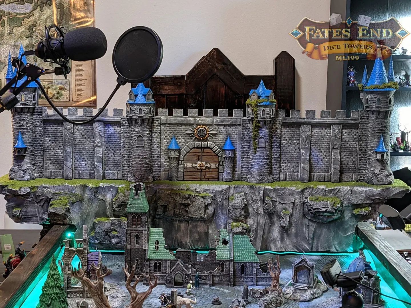 Fate's End Collection: Dungeon Master/Game Master Screens at Blackwater Forge LLC