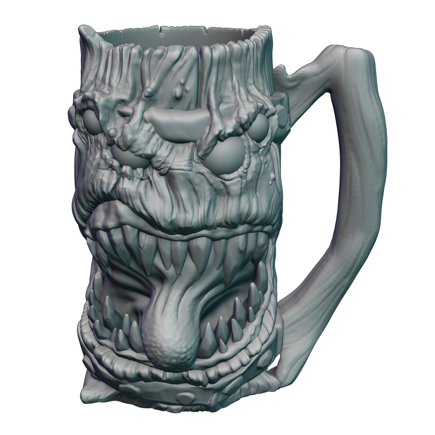 Mimic 3D Printed Can Holder- Mythic Mugs Collection by Ars Moriendi 3D- Beware the Jaws of the Mimic!