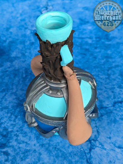 Frost Giant's Strength Potion 3D Printed Dice Jail | RPG Dice Vault | D20 Storage Box  | Wargaming - Player Gift - Embrace Icy Power!
