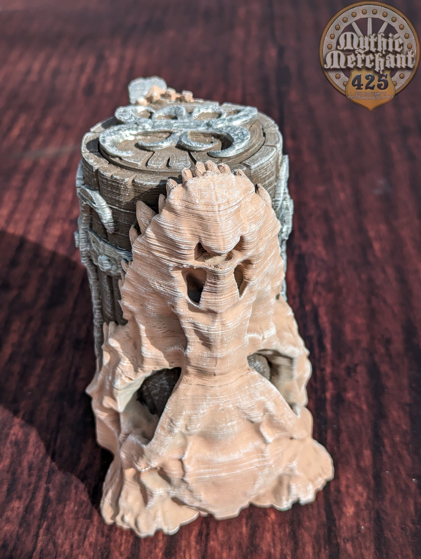 Dragon Skull 3D Printed Mythic Mug Stein | Tabletop RPG Gaming Cosplay - Dungeons and Dragon DnD D&D Wargaming | Drink Koozie