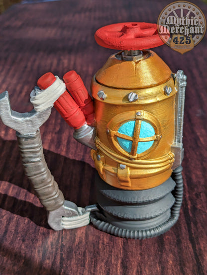 Gadgeteer Steampunk 3D Printed Can Holder | Drink Koozie | Mythic Mugs Collection by Ars Moriendi 3D- Embrace the World of Steampunk!