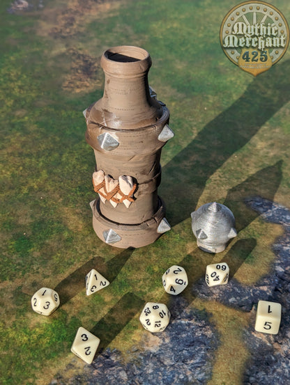 Ogre's Strength Potion 3D Printed Dice Jail | RPG Dice Vault | D20 Storage Box  | Player Gift - Channel Massive Power!